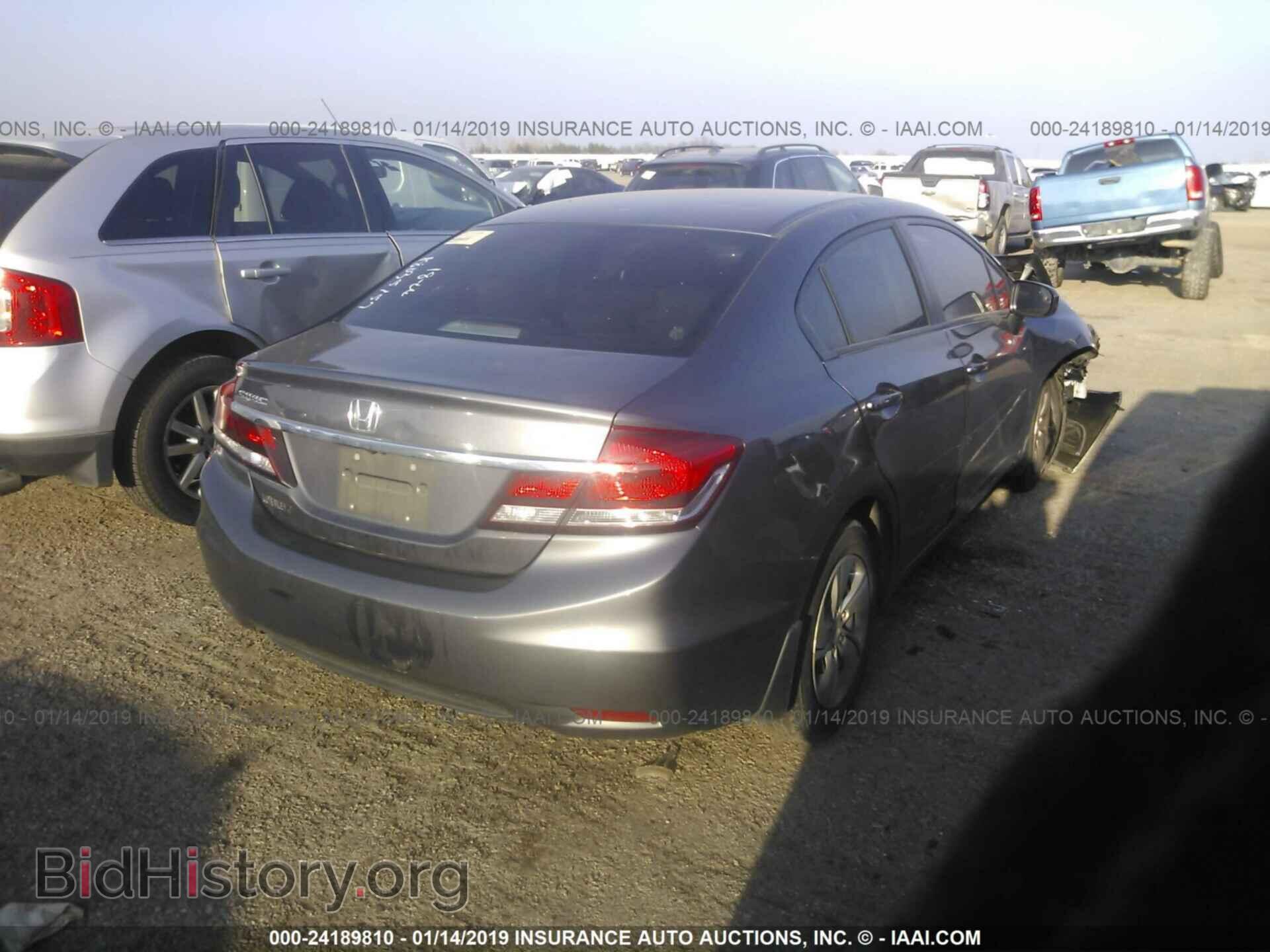 2014 HONDA CIVIC - VIN: 19XFB2F51EE063190 - Photo 4