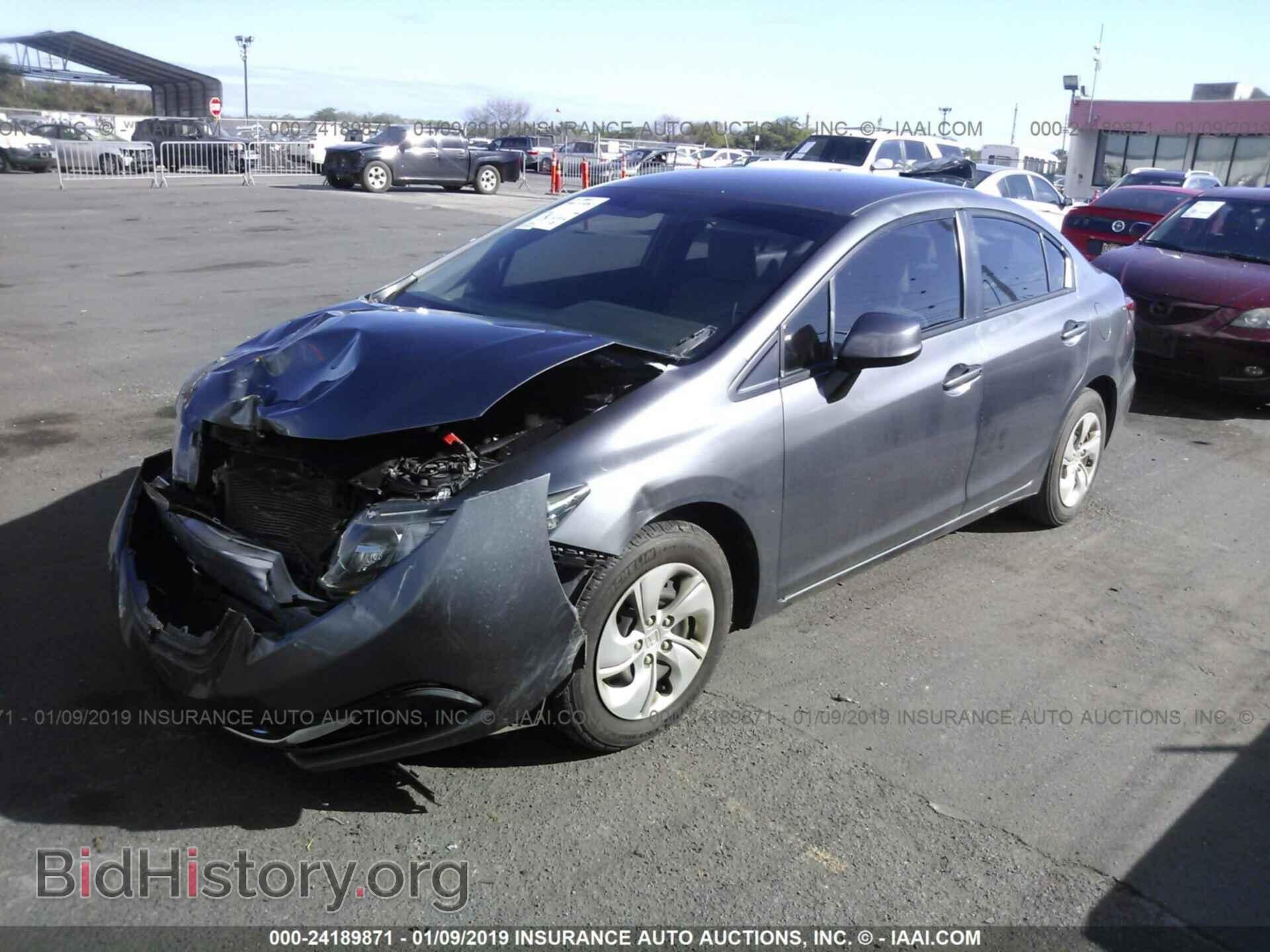 2013 HONDA CIVIC - VIN: 19XFB2F57DE084964 - Фото 2