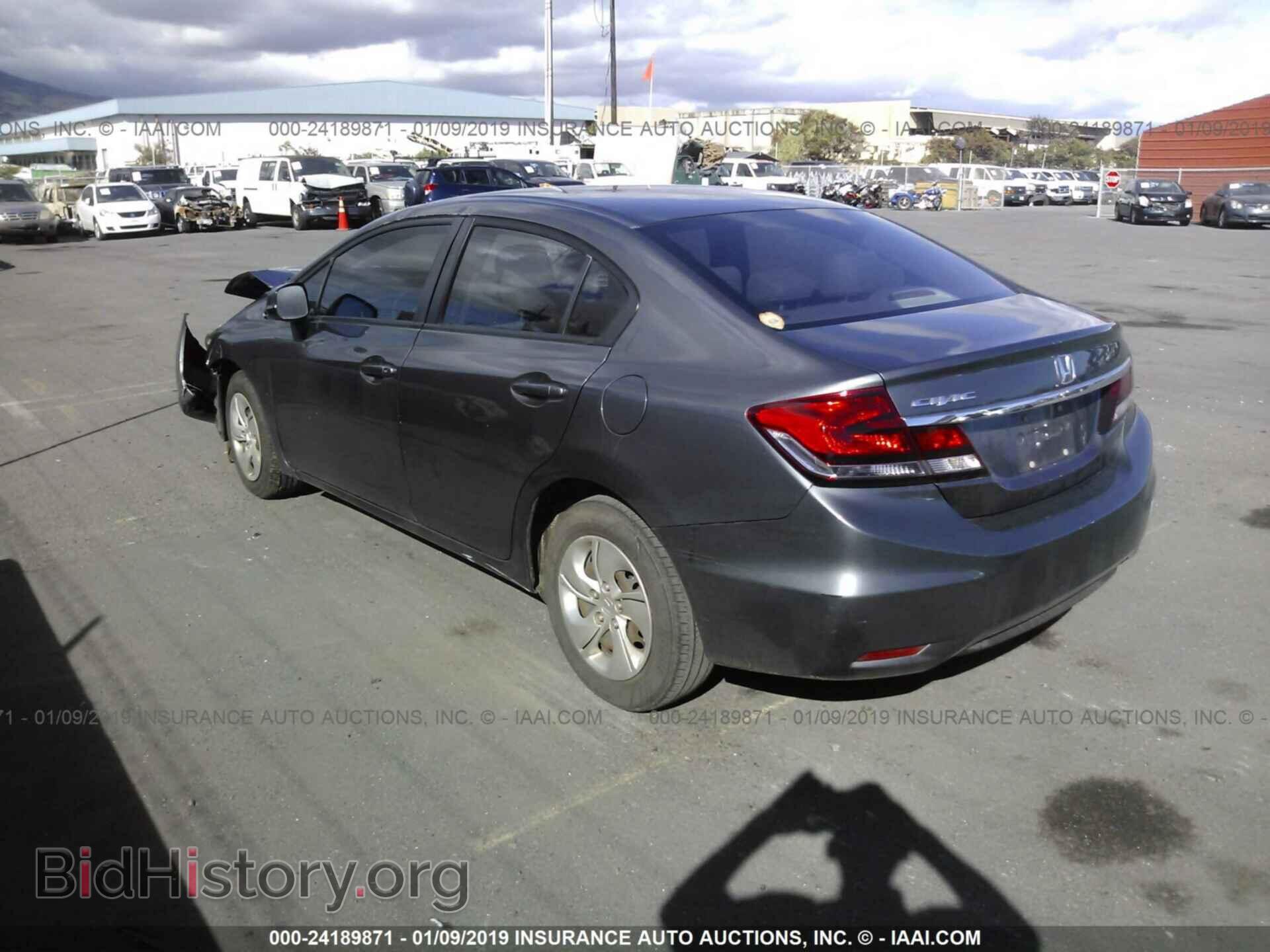 2013 HONDA CIVIC - VIN: 19XFB2F57DE084964 - Фото 3