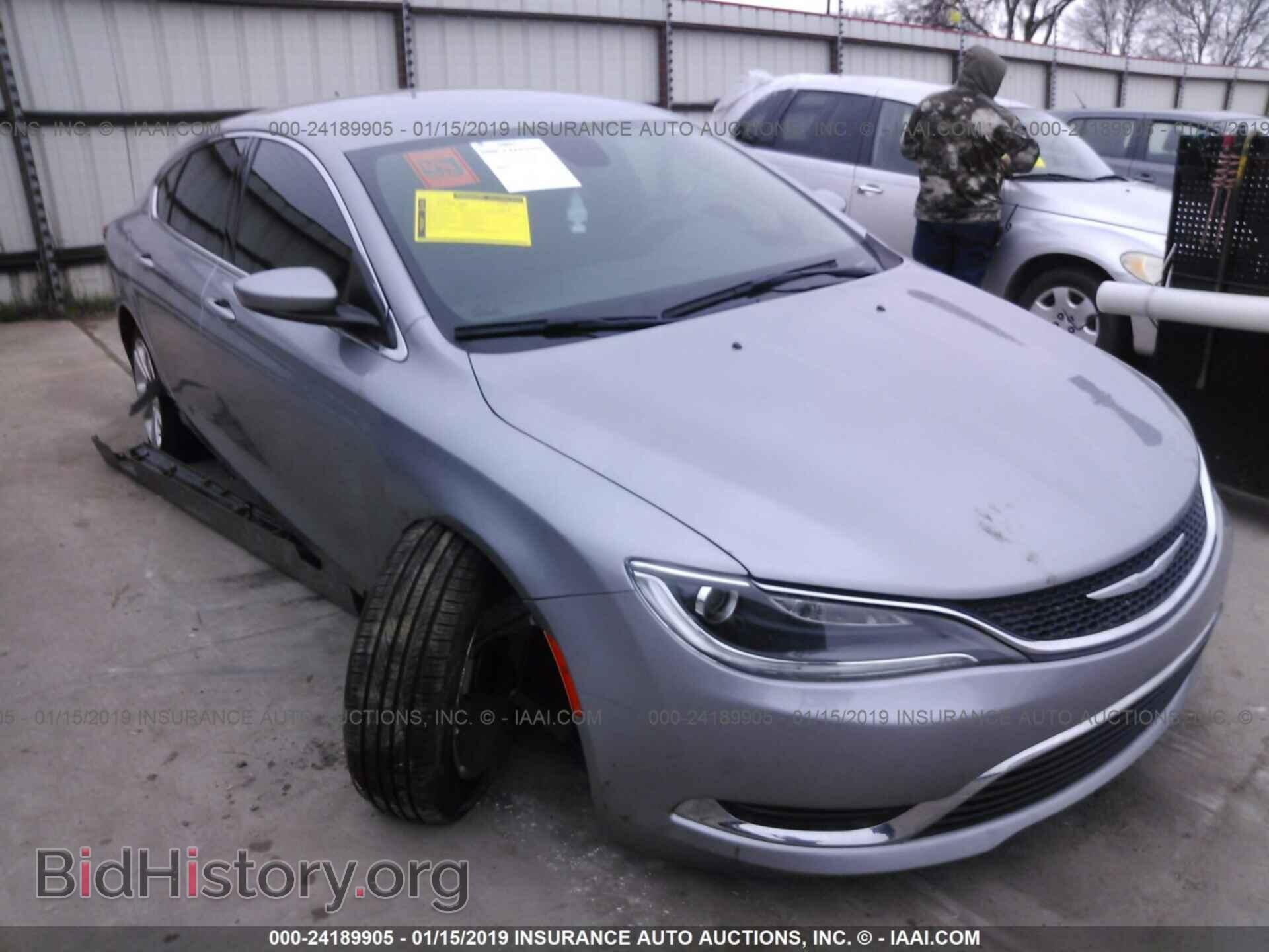 Фотография 1C3CCCAB1GN142087 - CHRYSLER 200 2016