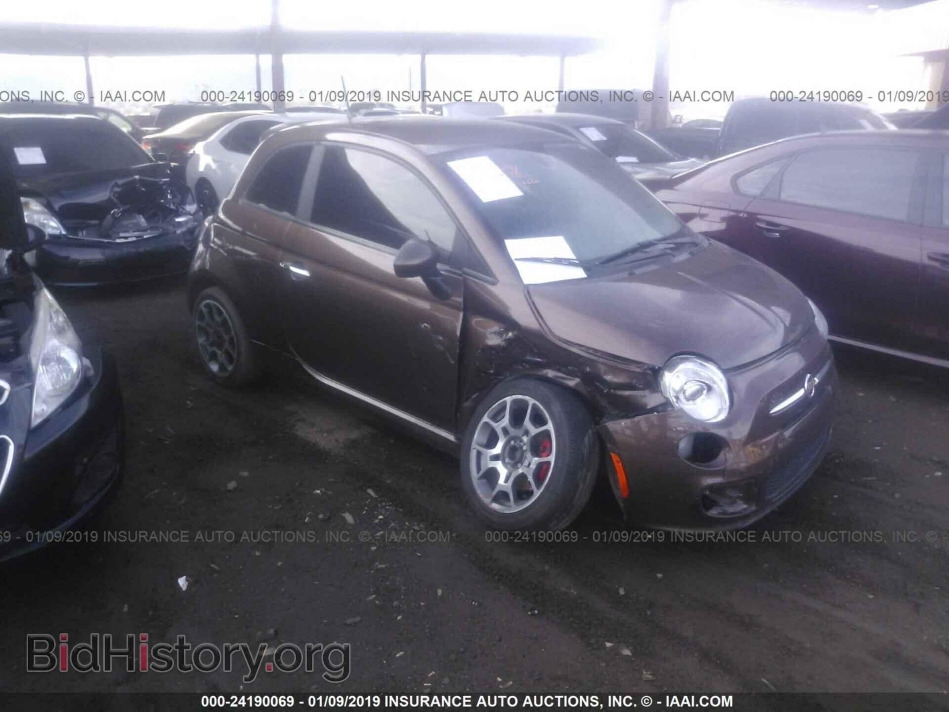 Photo 3C3CFFBR4CT386220 - FIAT 500 2012