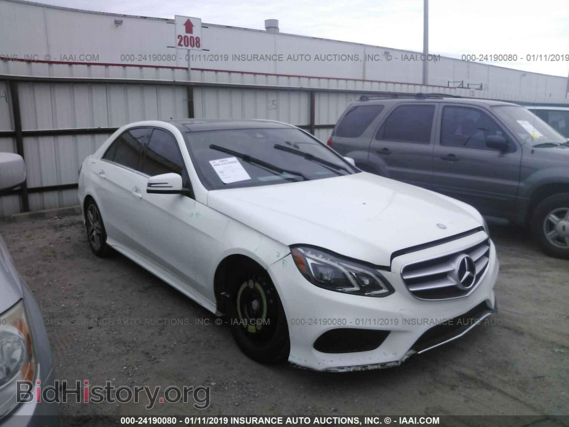 Photo WDDHF8JB8FB093336 - MERCEDES-BENZ E 2015