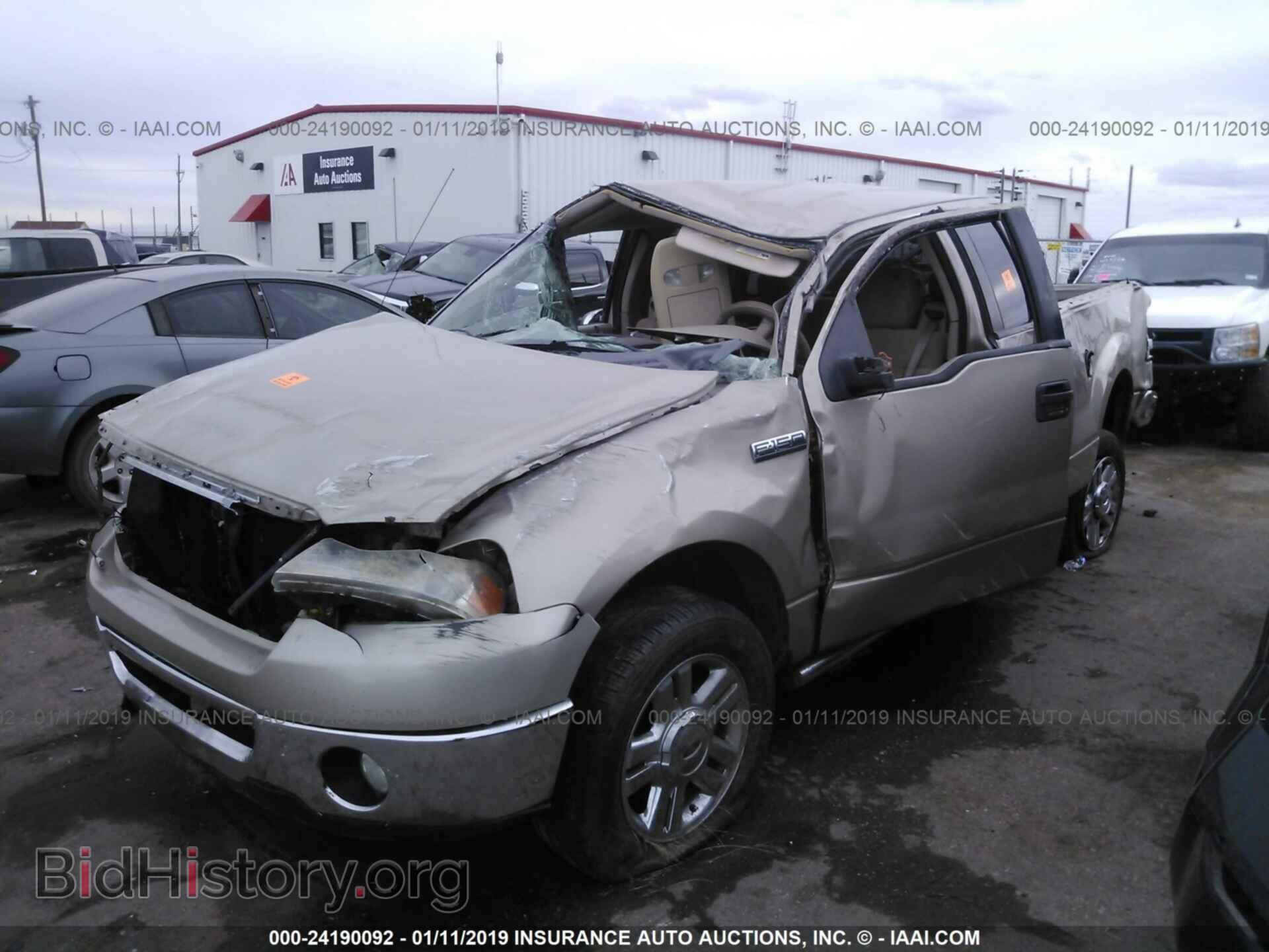 2008 FORD F150 - VIN: 1FTRX12W28FB47018 - Фото 2