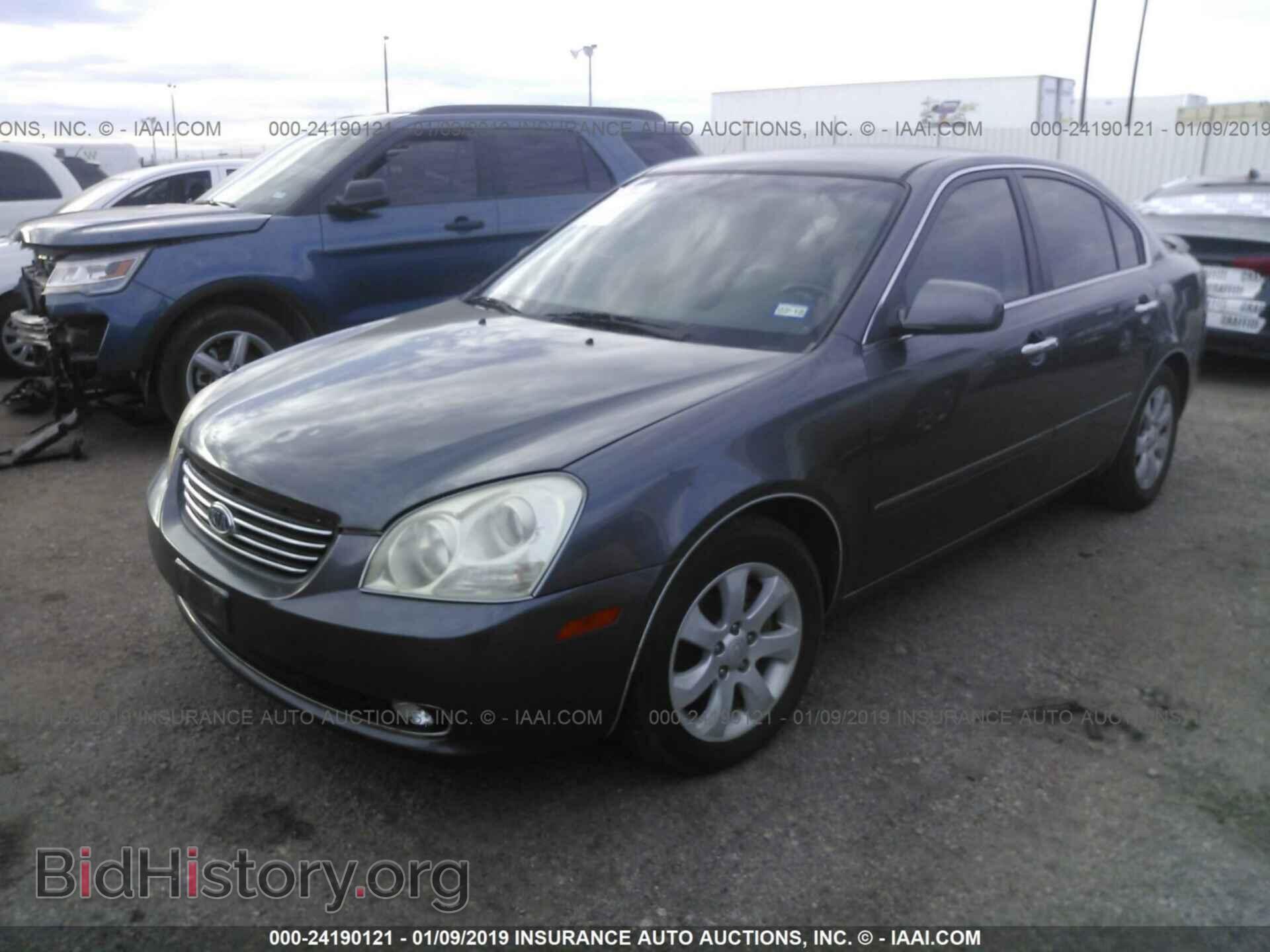 2007 KIA OPTIMA - VIN: KNAGE124475153903 - Фото 2