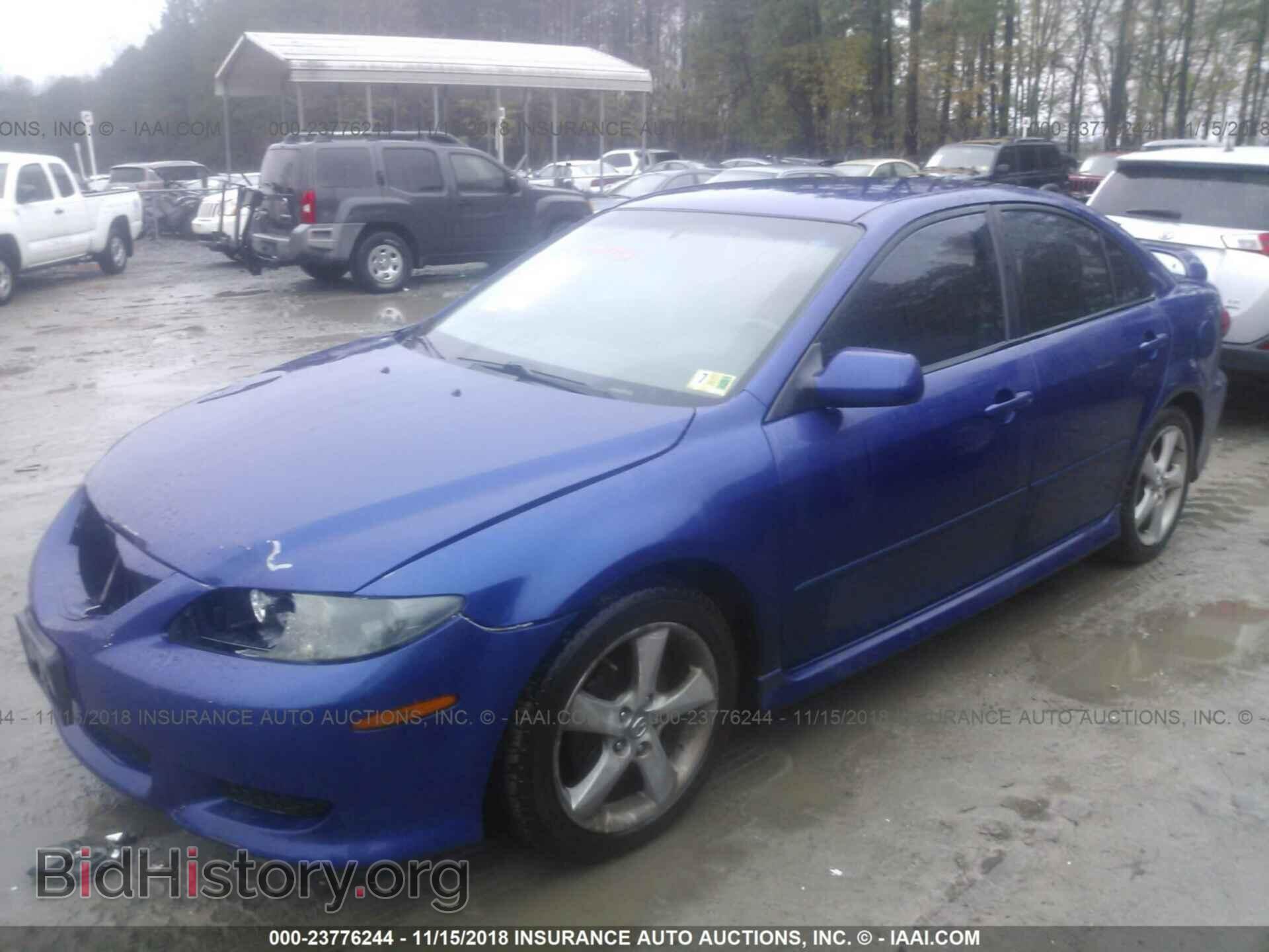 2005 MAZDA 6 - VIN: 1YVHP84C855M68452 - Фото 2