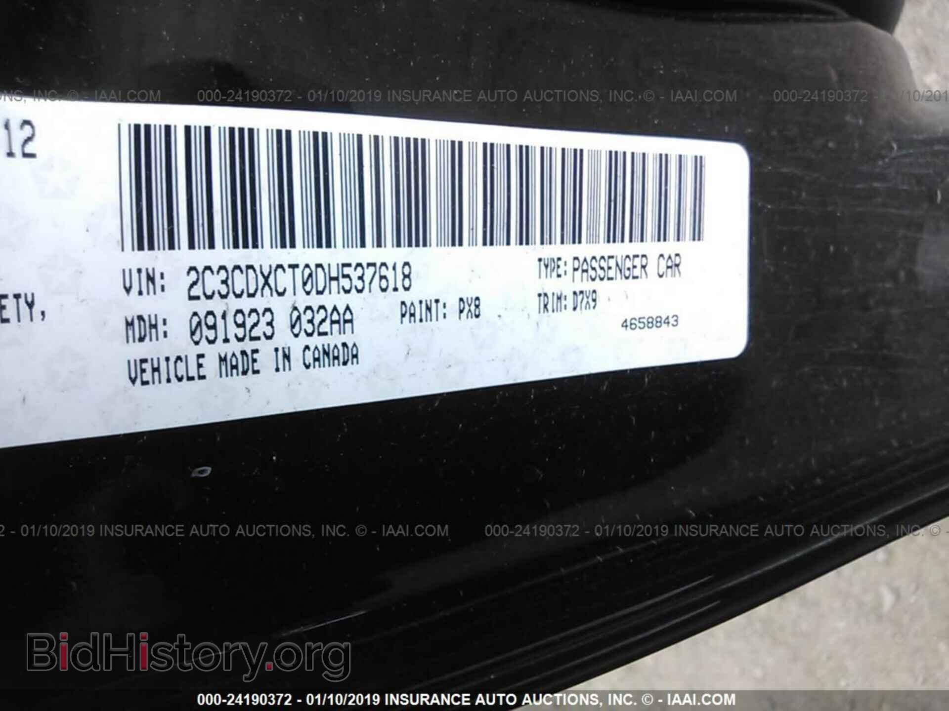 2013 DODGE CHARGER - VIN: 2C3CDXCT0DH537618 - Photo 9