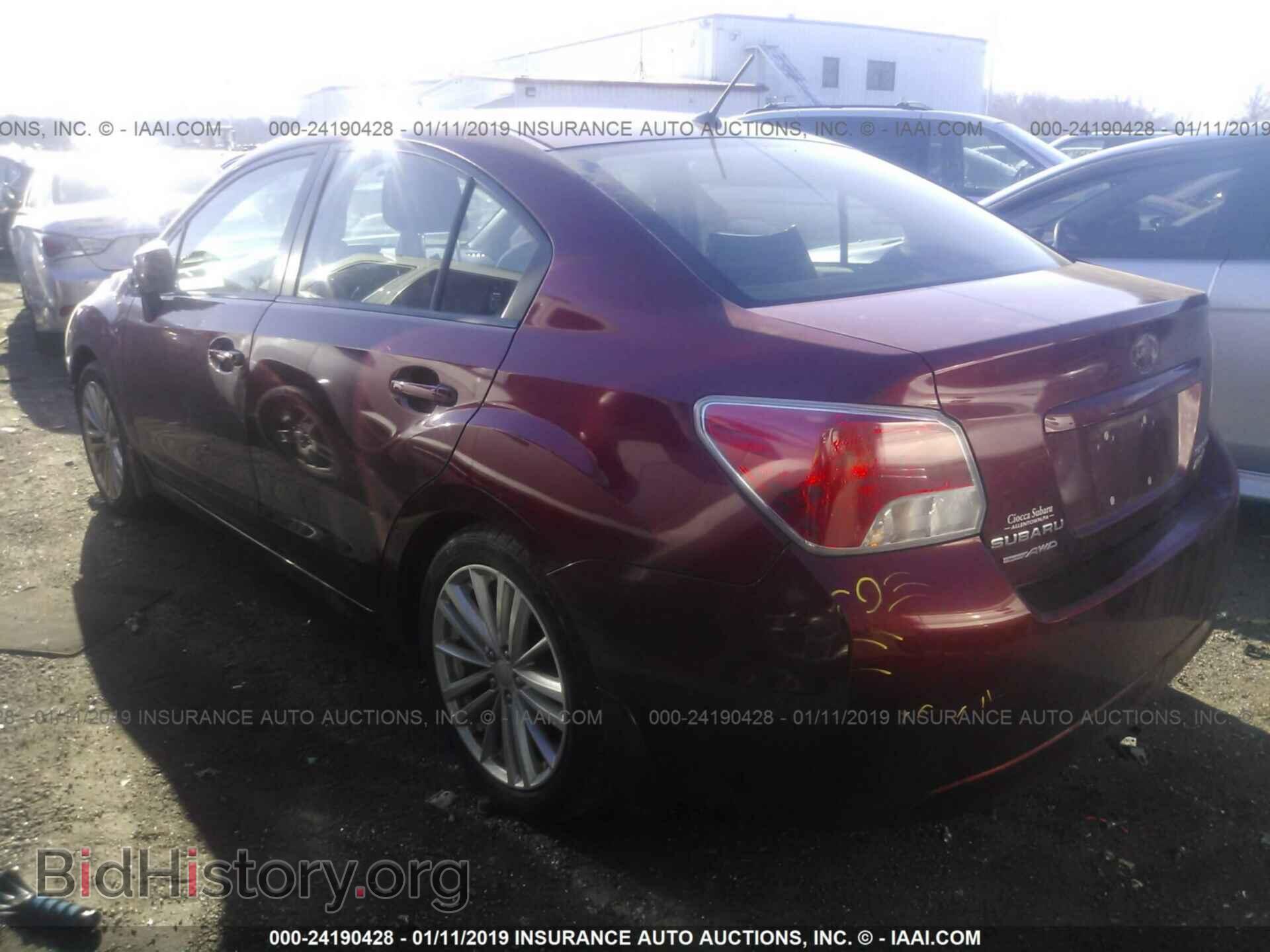 2012 SUBARU IMPREZA - VIN: JF1GJAD65CH018540 - Фото 3