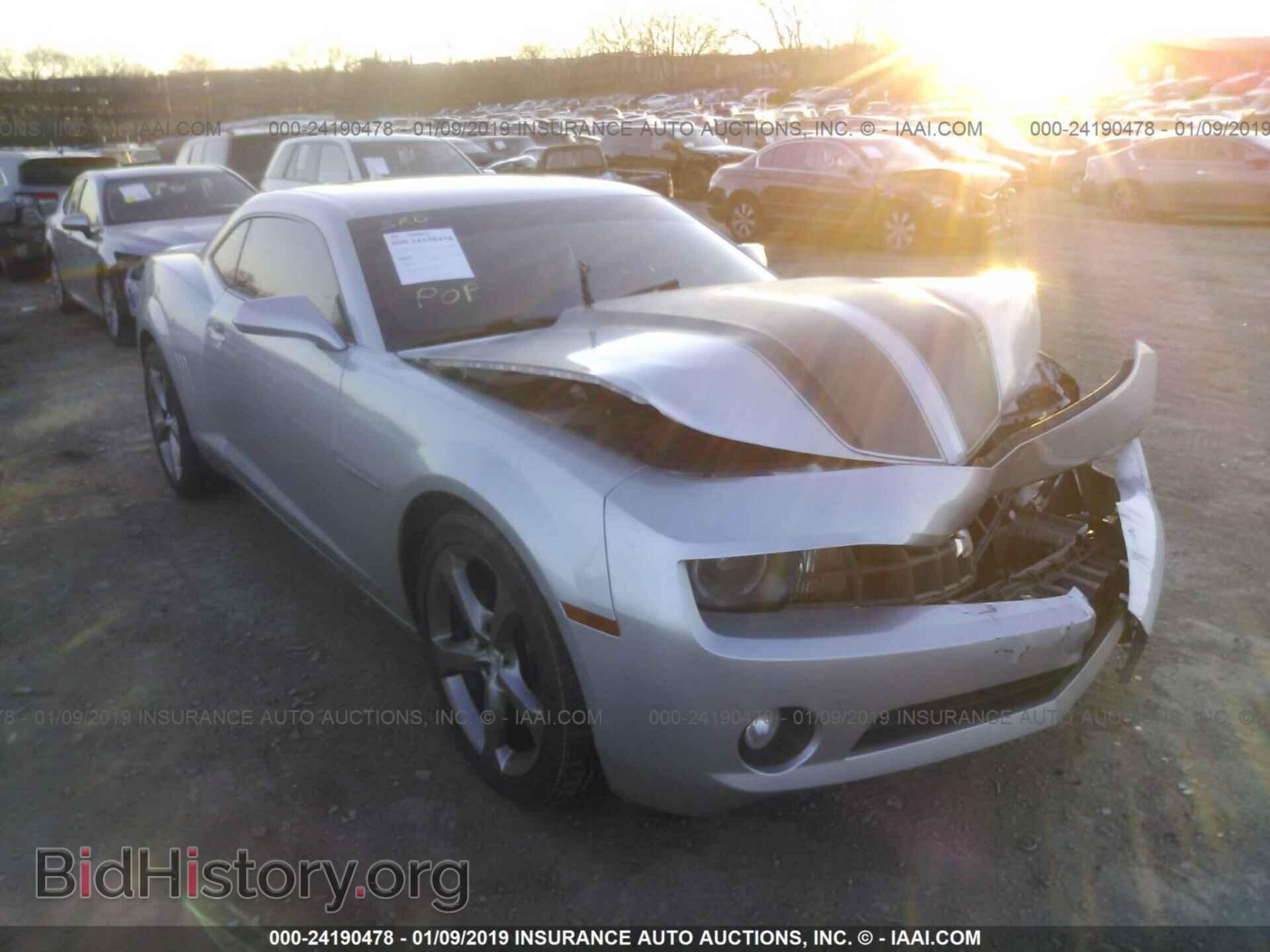 Фотография 2G1FC1E3XC9139002 - CHEVROLET CAMARO 2012