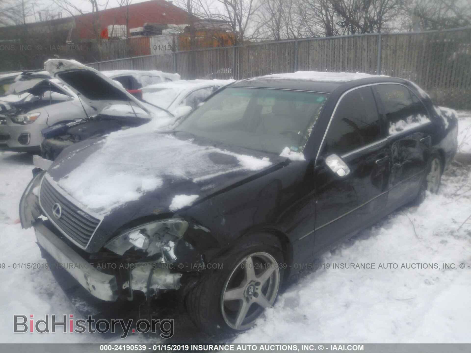 2002 LEXUS LS - VIN: JTHBN30F720067289 - Фото 2