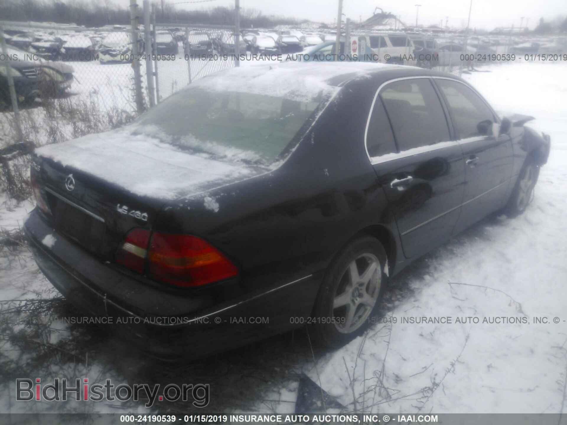 2002 LEXUS LS - VIN: JTHBN30F720067289 - Фото 4