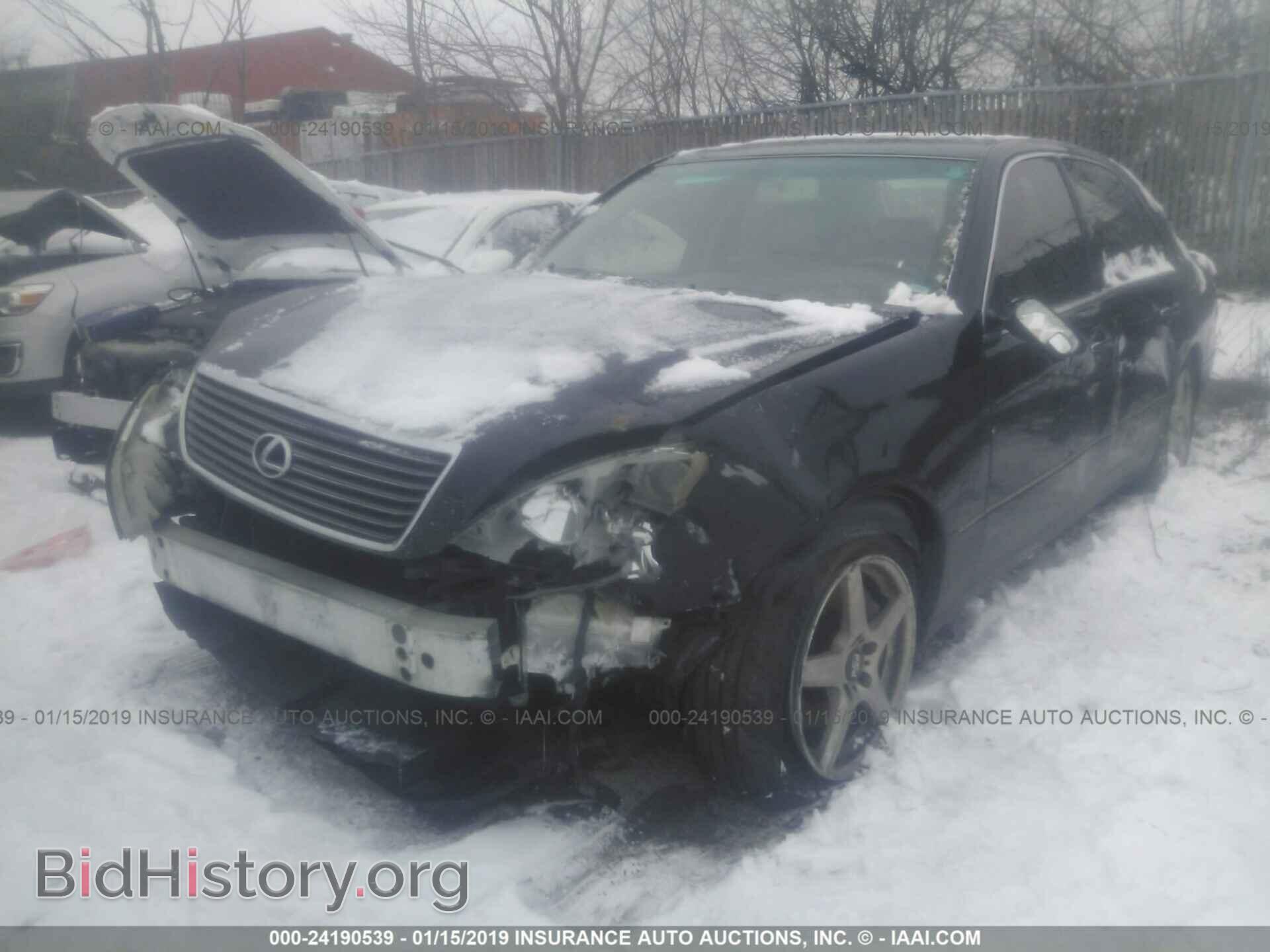 2002 LEXUS LS - VIN: JTHBN30F720067289 - Фото 6