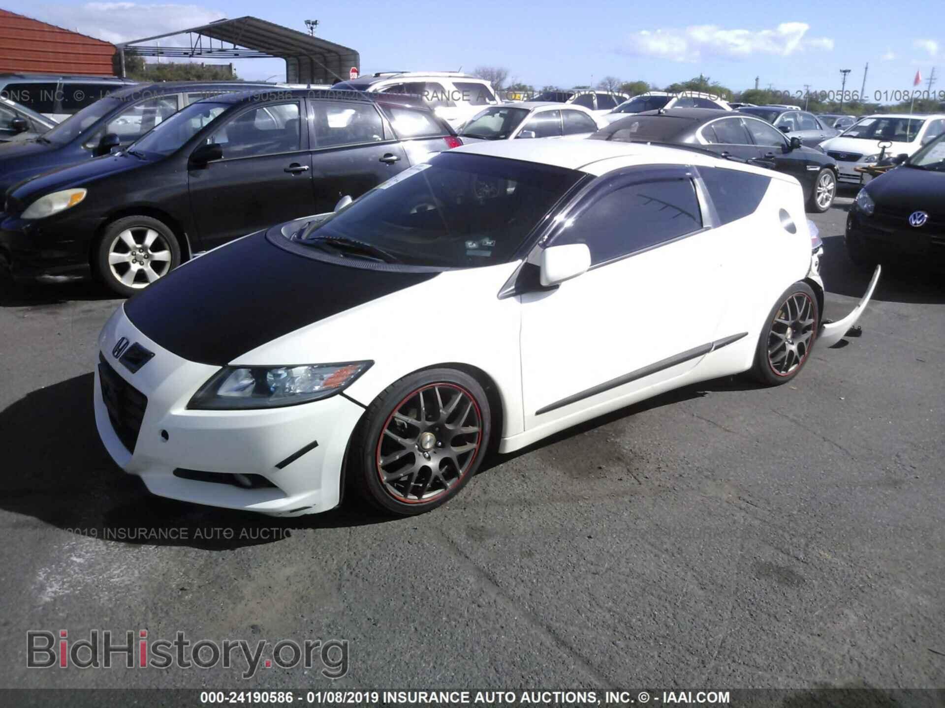 2011 HONDA CR-Z - VIN: JHMZF1D61BS009189 - Photo 2