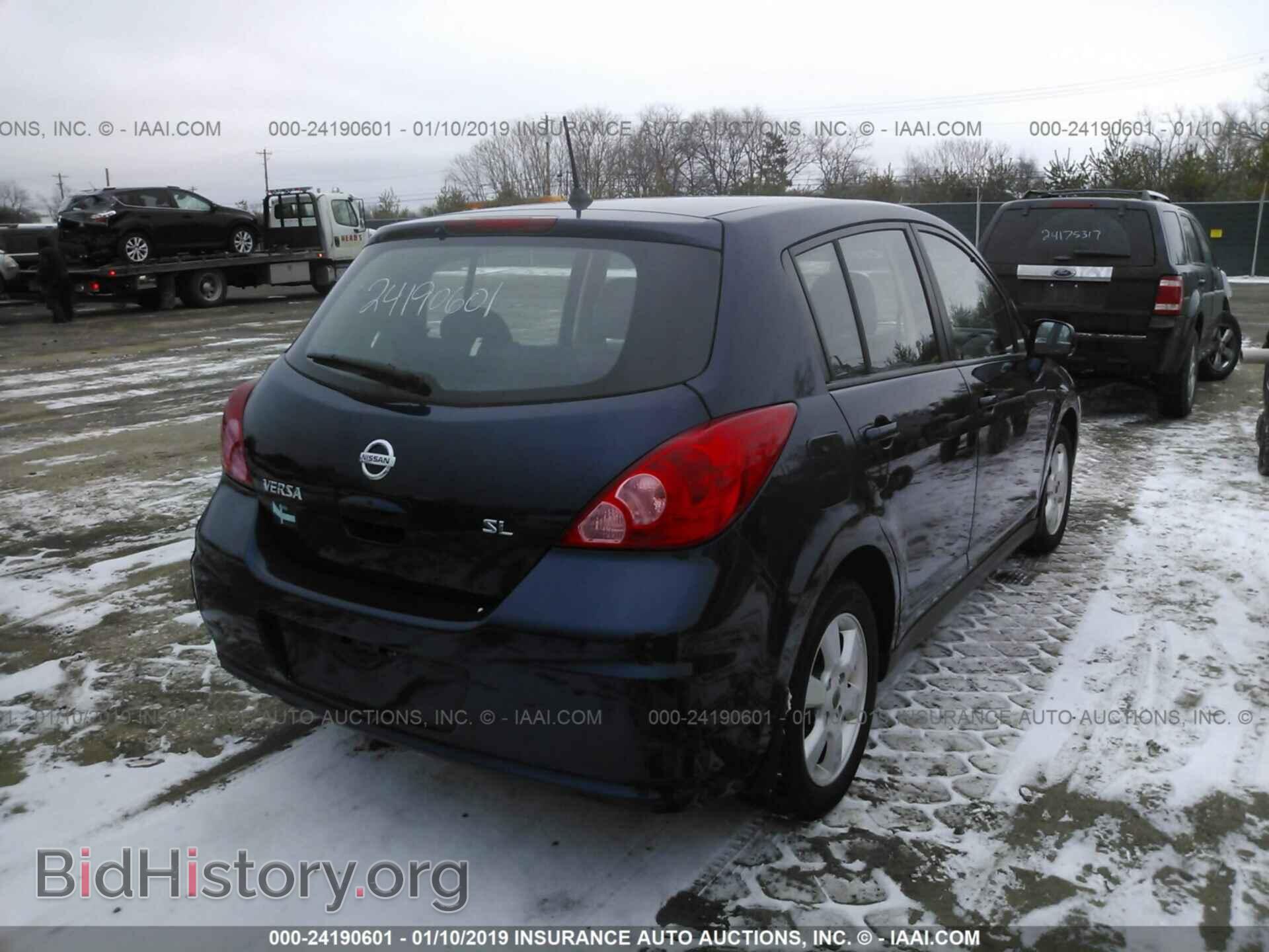 2007 NISSAN VERSA - VIN: 3N1BC13E27L439133 - Фото 4