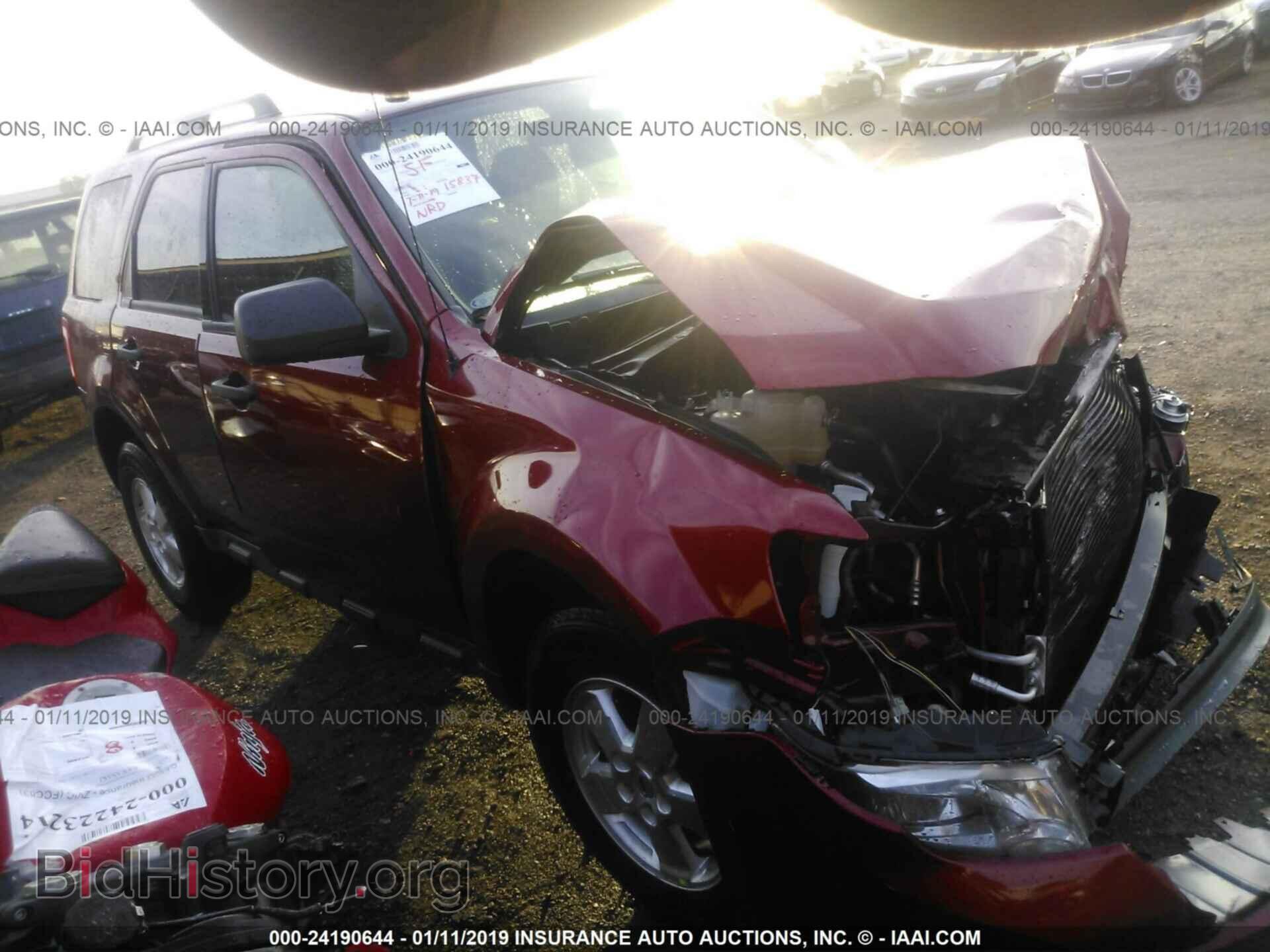 Photo 1FMCU0DG0CKA76346 - FORD ESCAPE 2012