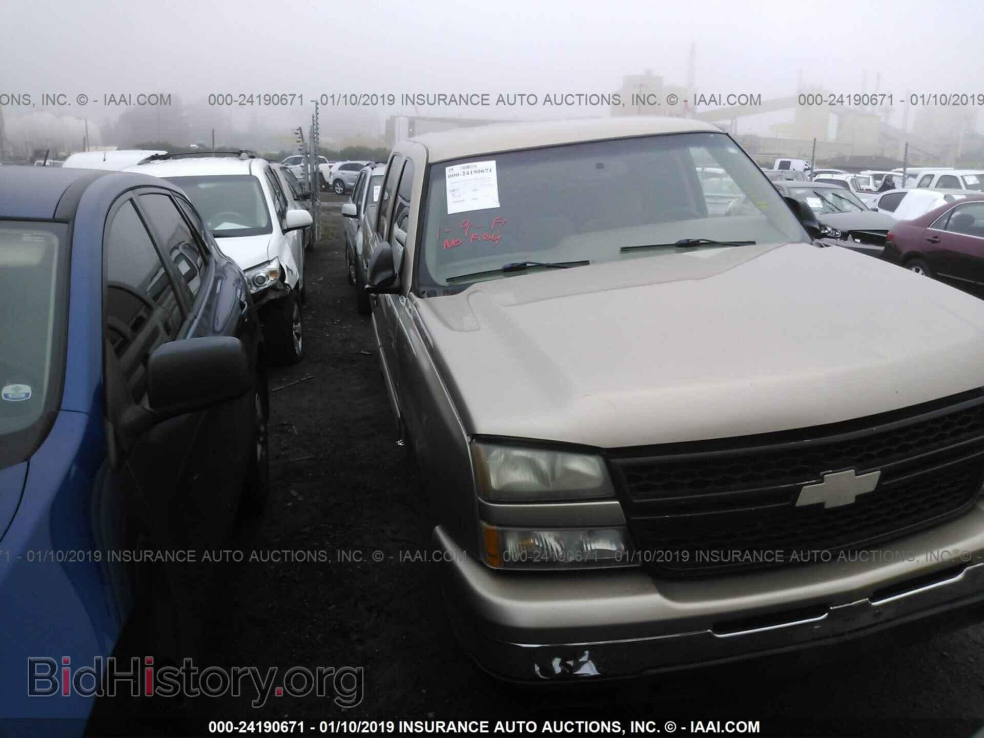 Photo 2GCEC13V861325602 - CHEVROLET SILVERADO 2006