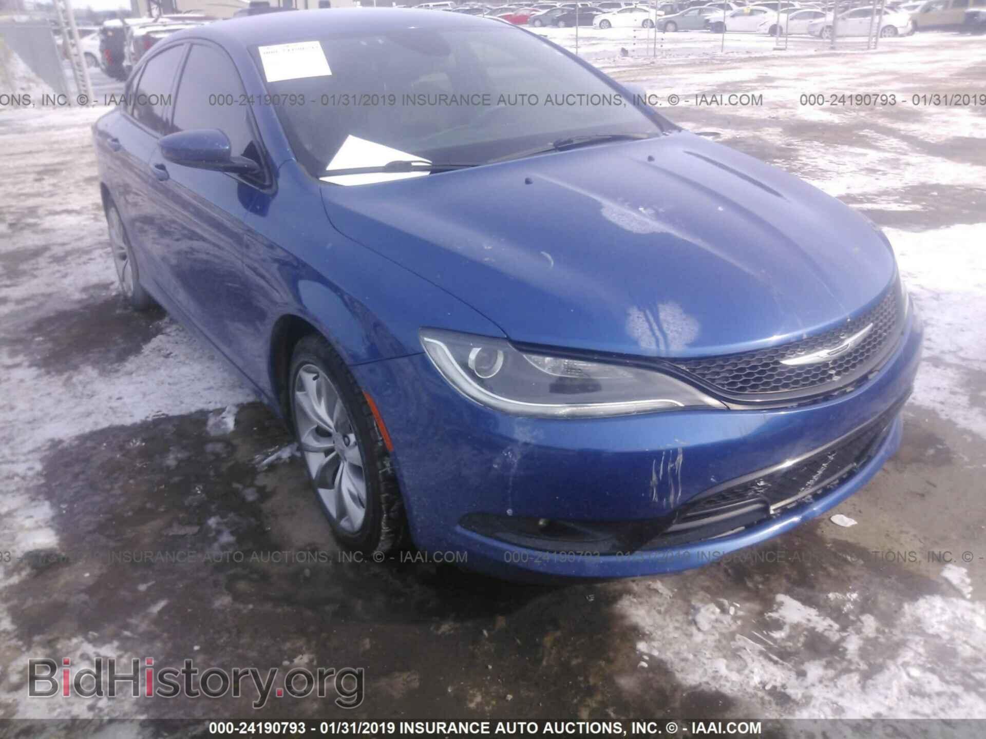 Photo 1C3CCCBB6FN755089 - CHRYSLER 200 2015