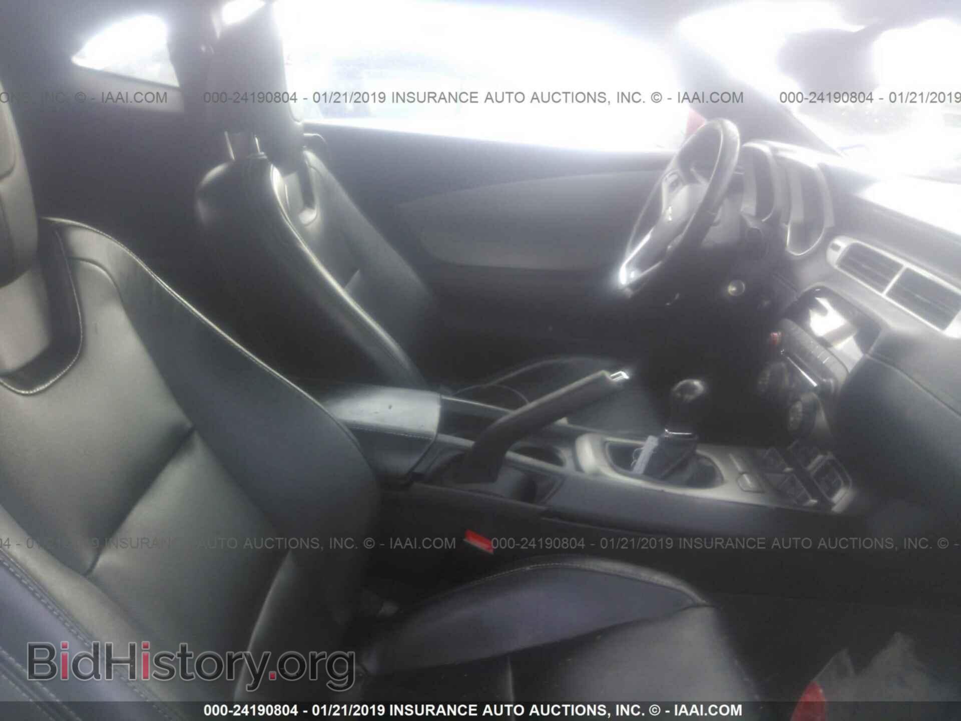 2012 CHEVROLET CAMARO - VIN: 2G1FT1EW1C9202966 - Фото 5