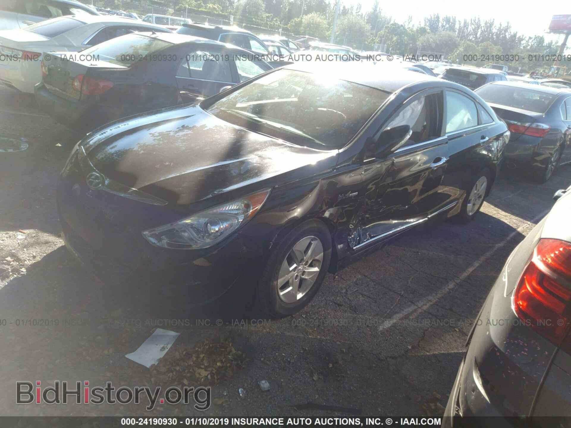 2012 HYUNDAI SONATA - VIN: KMHEC4A43CA060256 - Photo 2