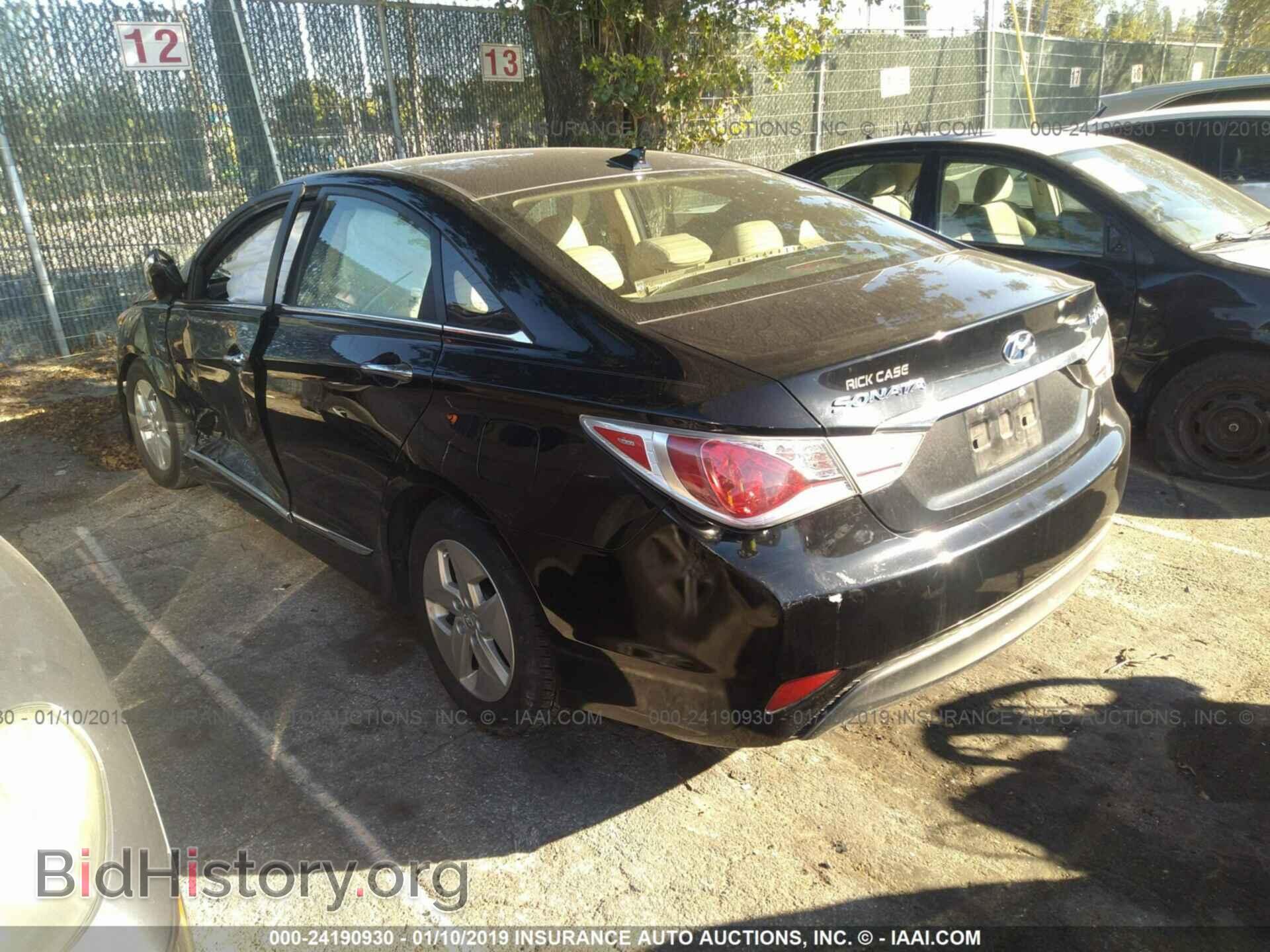 2012 HYUNDAI SONATA - VIN: KMHEC4A43CA060256 - Photo 3