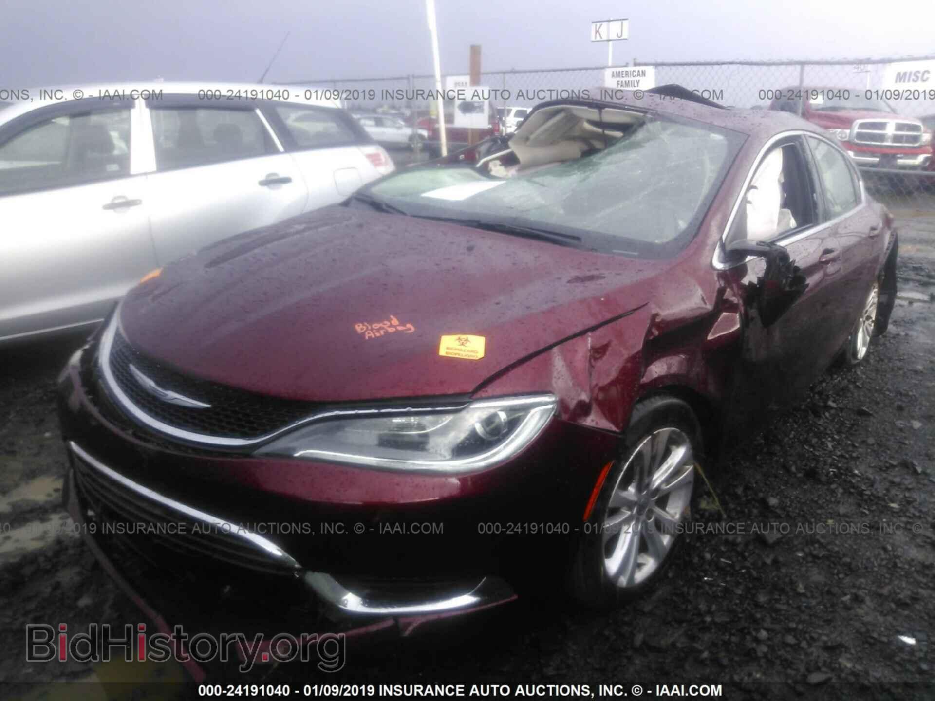 2016 CHRYSLER 200 - VIN: 1C3CCCAB9GN157050 - Фото 2