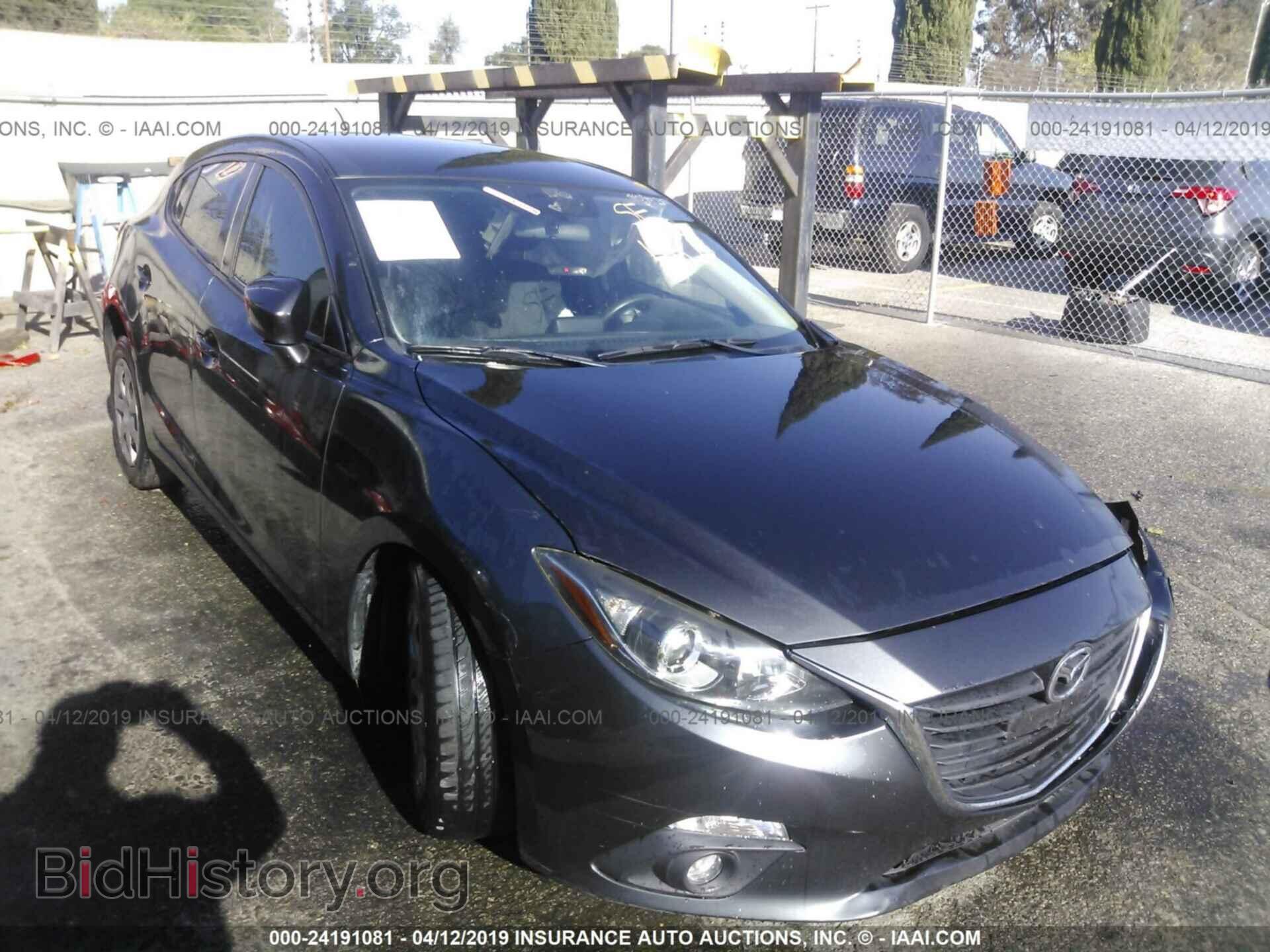 Фотография JM1BM1K73E1165541 - Mazda 3 2014