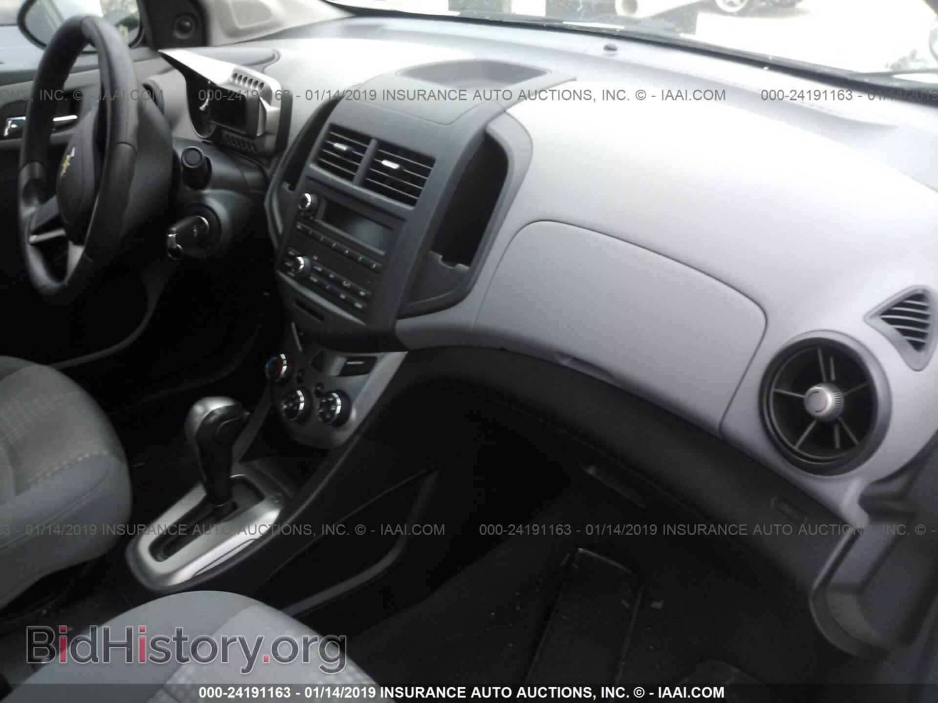2012 CHEVROLET SONIC - VIN: 1G1JA5SHXC4114062 - Фото 5