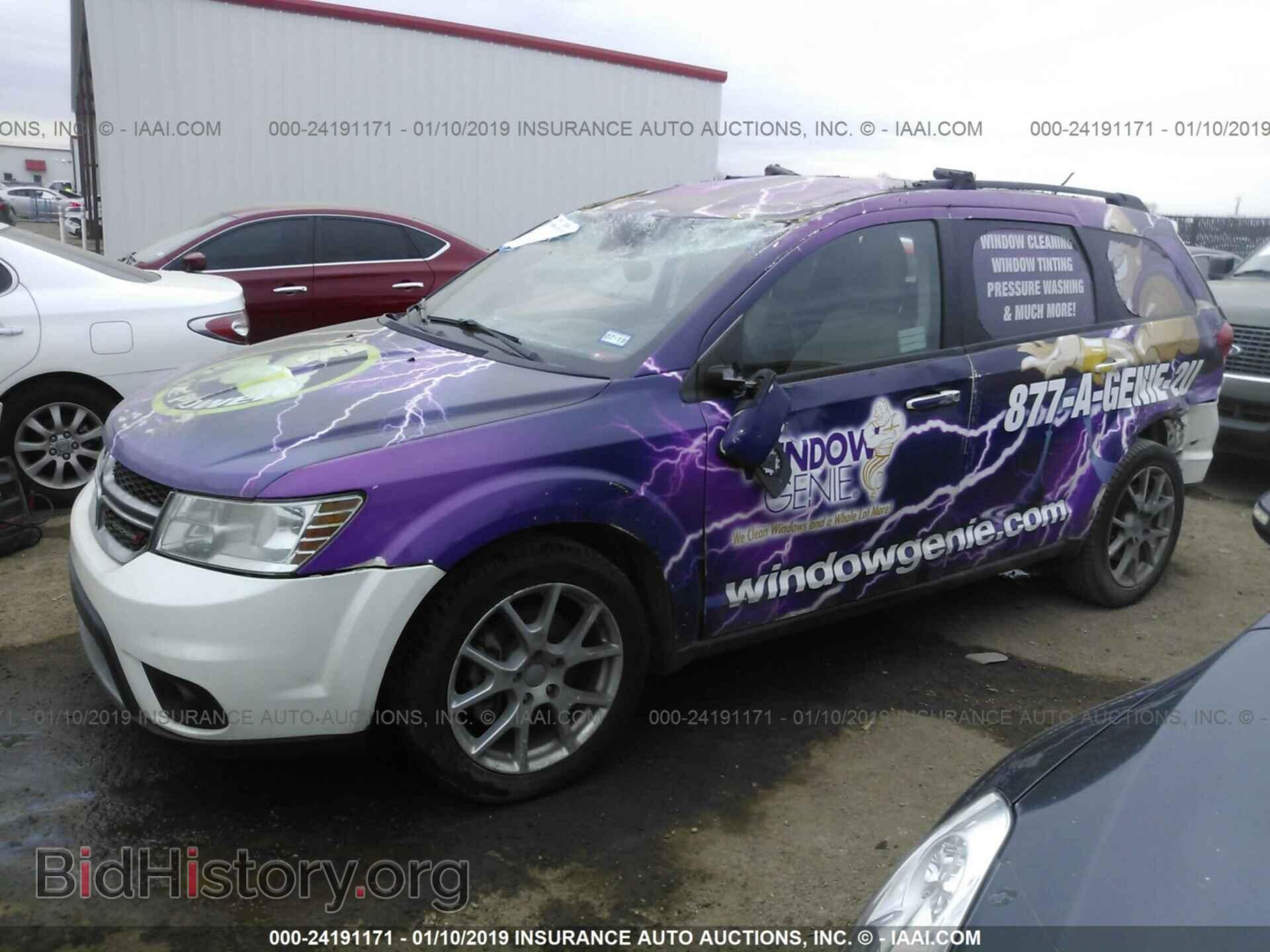 2013 DODGE JOURNEY - VIN: 3C4PDCBG6DT502440 - Фото 2