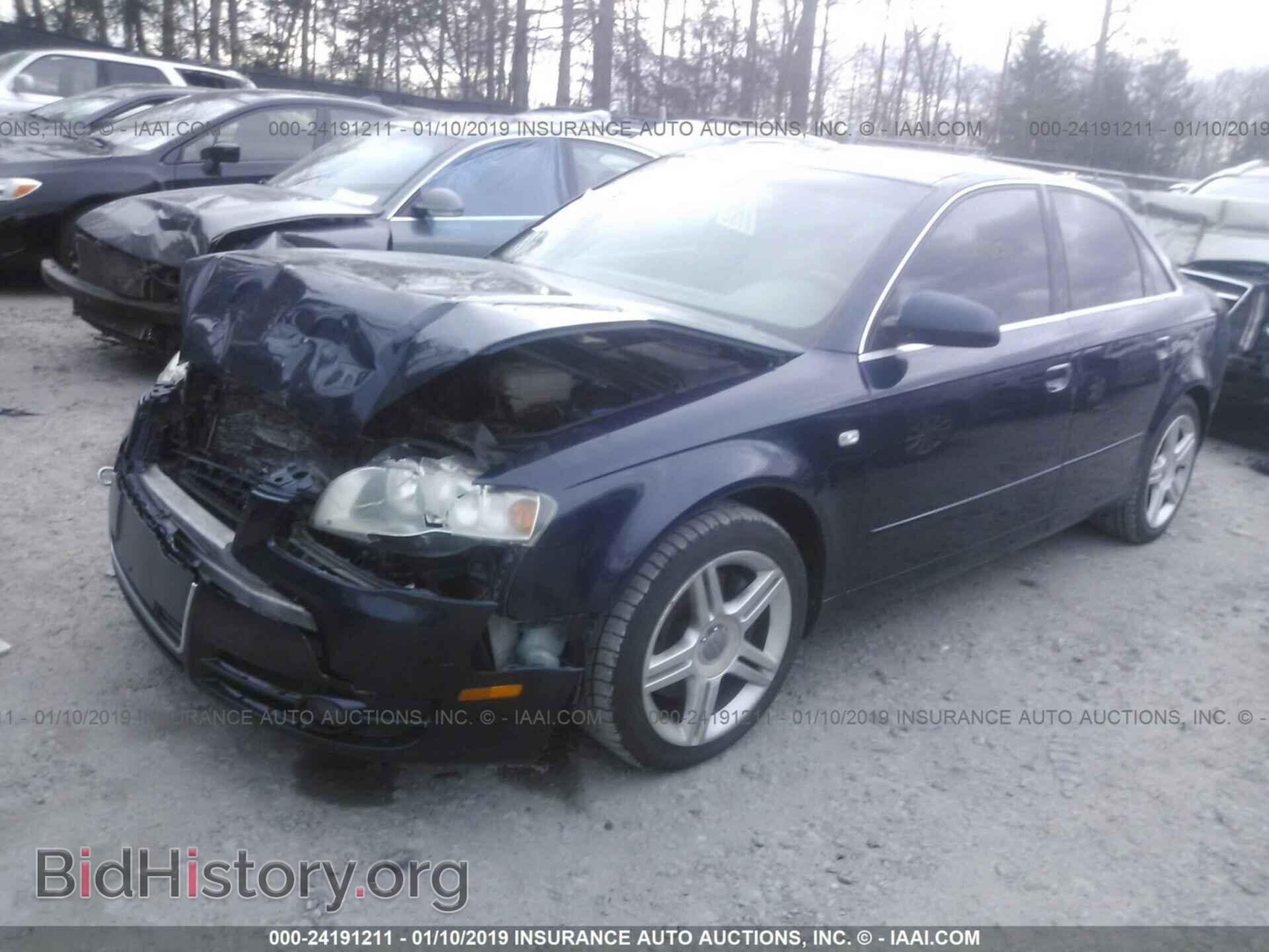 2006 AUDI A4 - VIN: WAUDF78E96A285774 - Фото 2