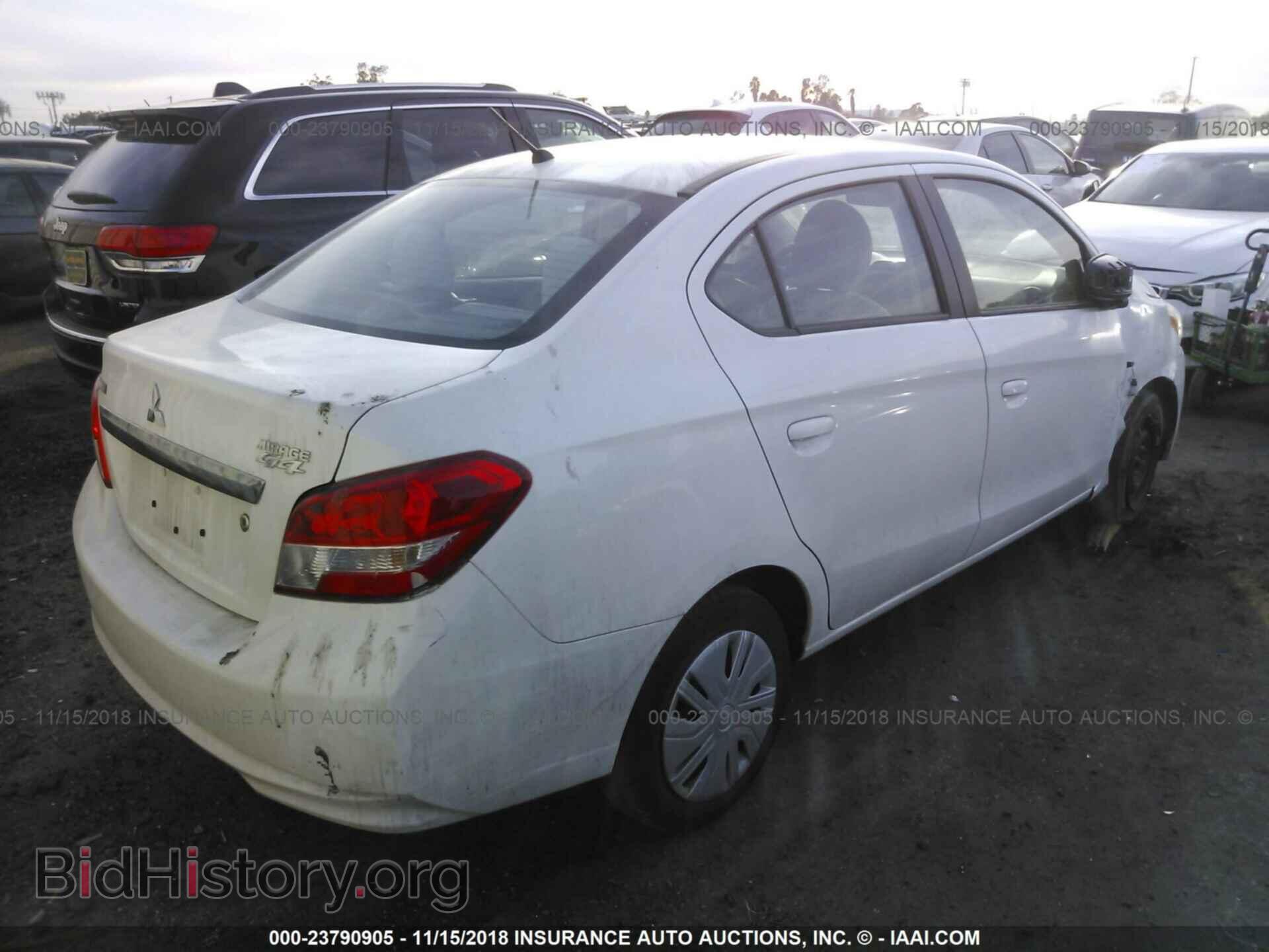 2017 MITSUBISHI MIRAGE - VIN: ML32F3FJ6HHF09456 - Фото 4