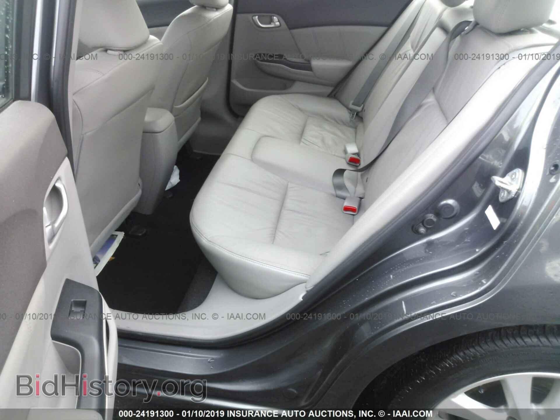 2012 HONDA CIVIC - VIN: 19XFB2F95CE019760 - Photo 8