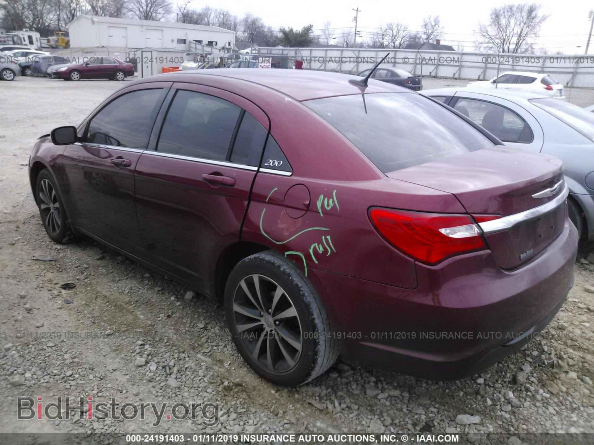 2013 CHRYSLER 200 - VIN: 1C3CCBBB5DN513708 - Фото 3