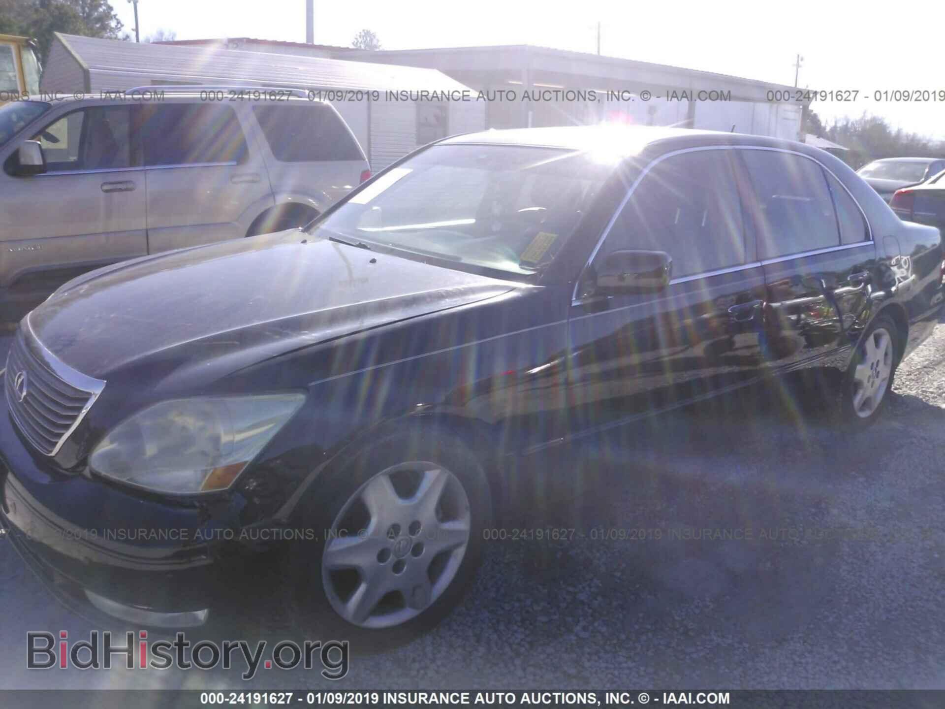 2004 LEXUS LS - VIN: JTHBN36F040140352 - Фото 2