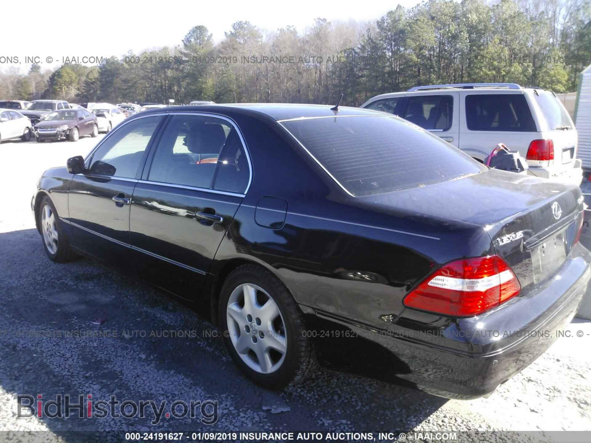 2004 LEXUS LS - VIN: JTHBN36F040140352 - Фото 3
