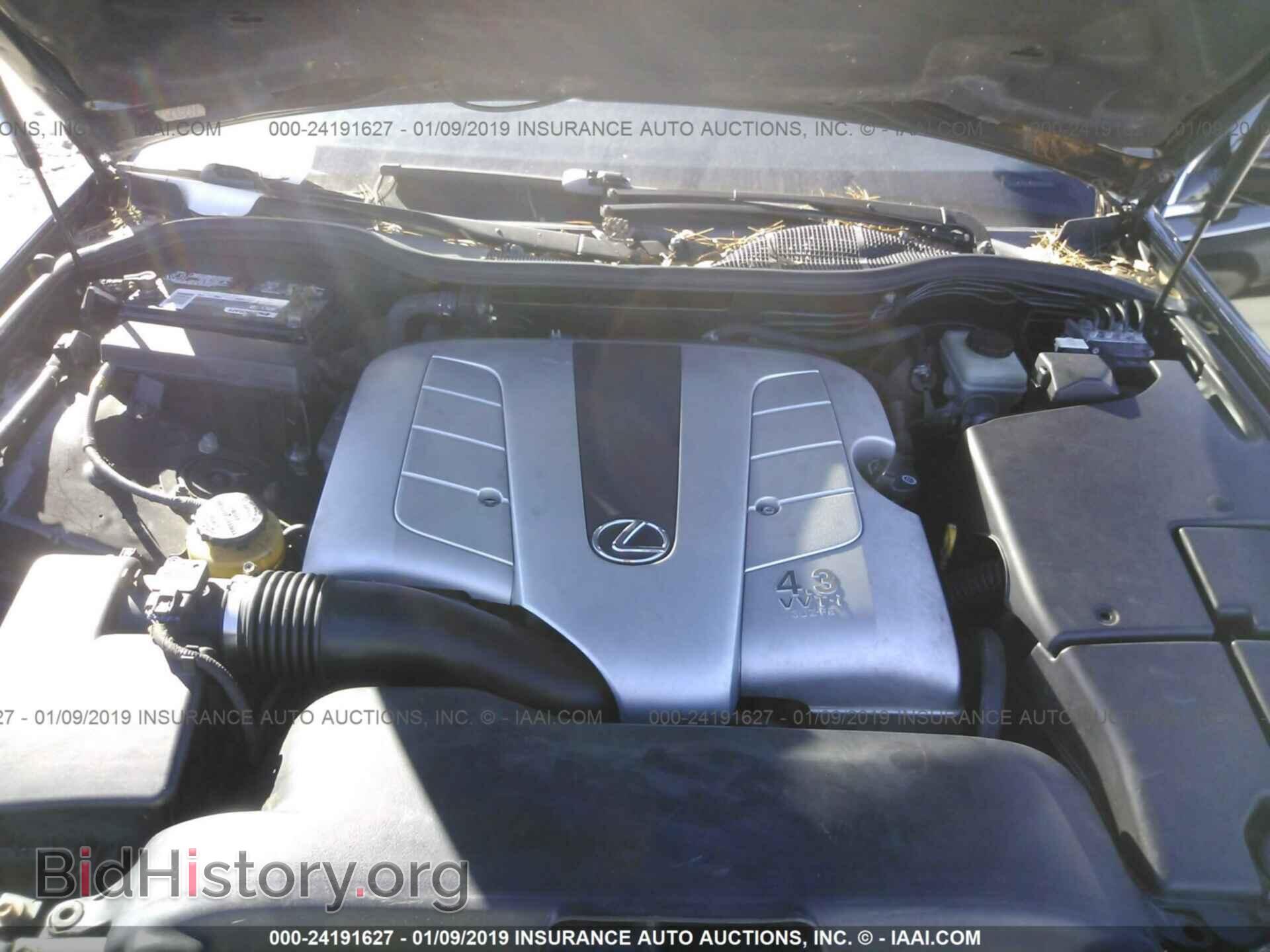 2004 LEXUS LS - VIN: JTHBN36F040140352 - Фото 10
