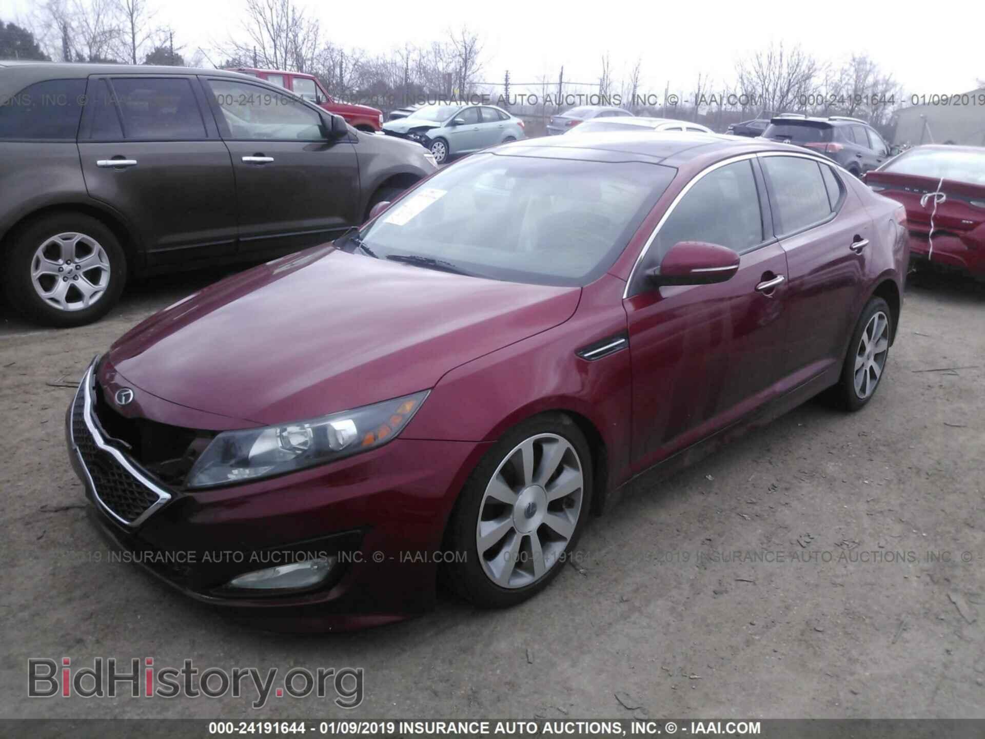 2012 KIA OPTIMA - VIN: 5XXGR4A67CG073769 - Фото 2