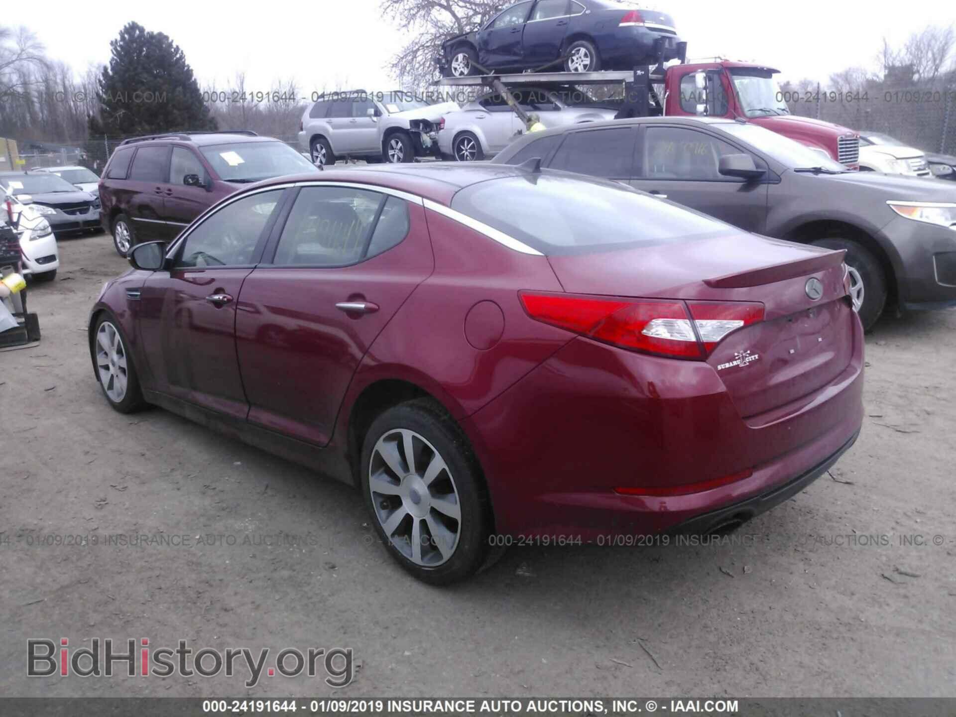2012 KIA OPTIMA - VIN: 5XXGR4A67CG073769 - Фото 3