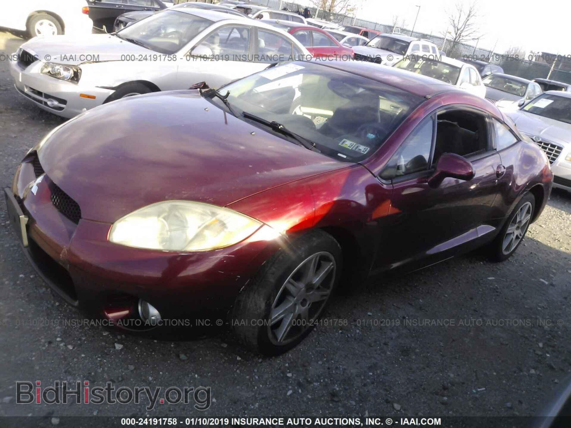 2006 MITSUBISHI ECLIPSE - VIN: 4A3AK34T36E034155 - Фото 2