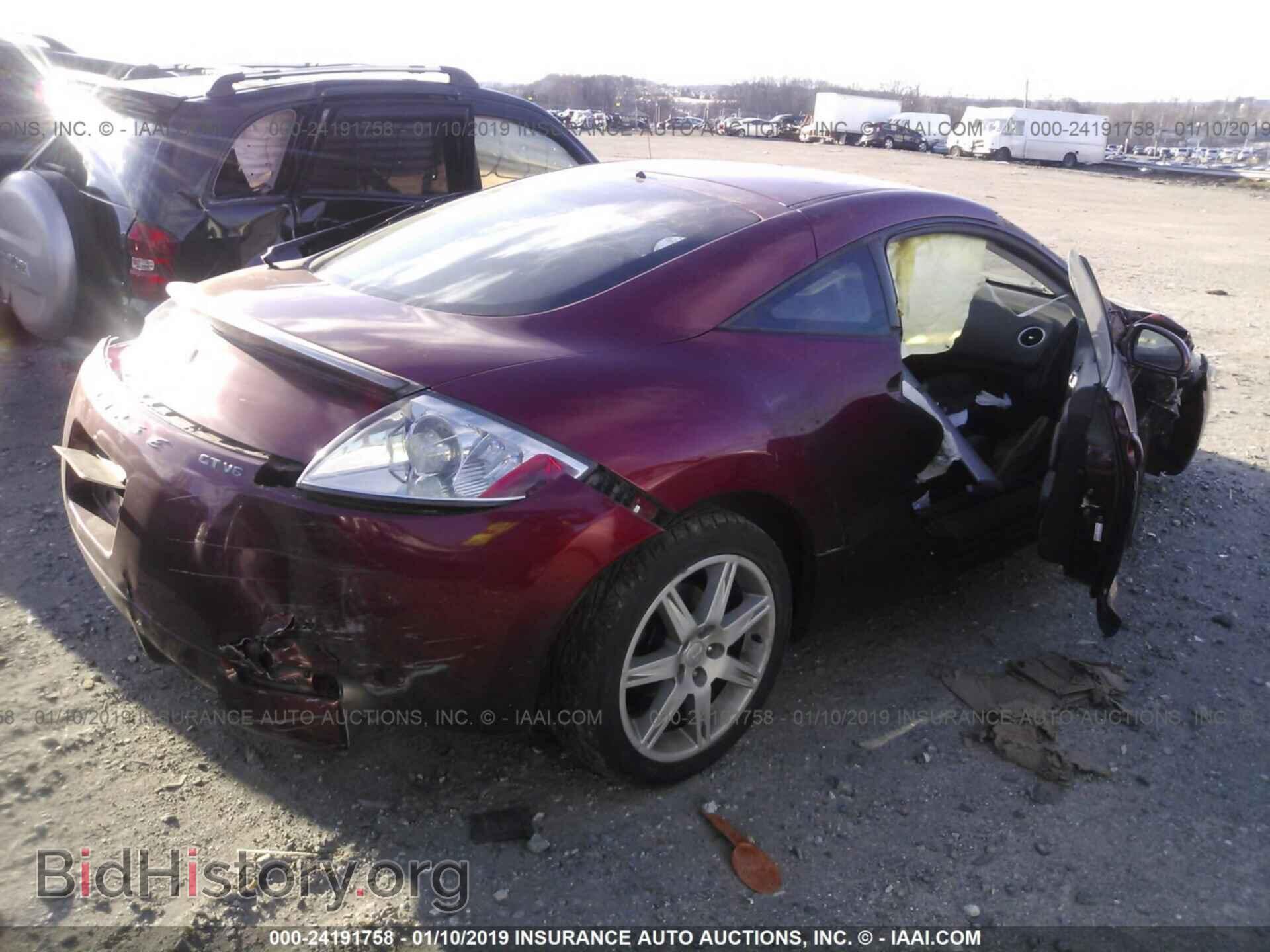 2006 MITSUBISHI ECLIPSE - VIN: 4A3AK34T36E034155 - Фото 4