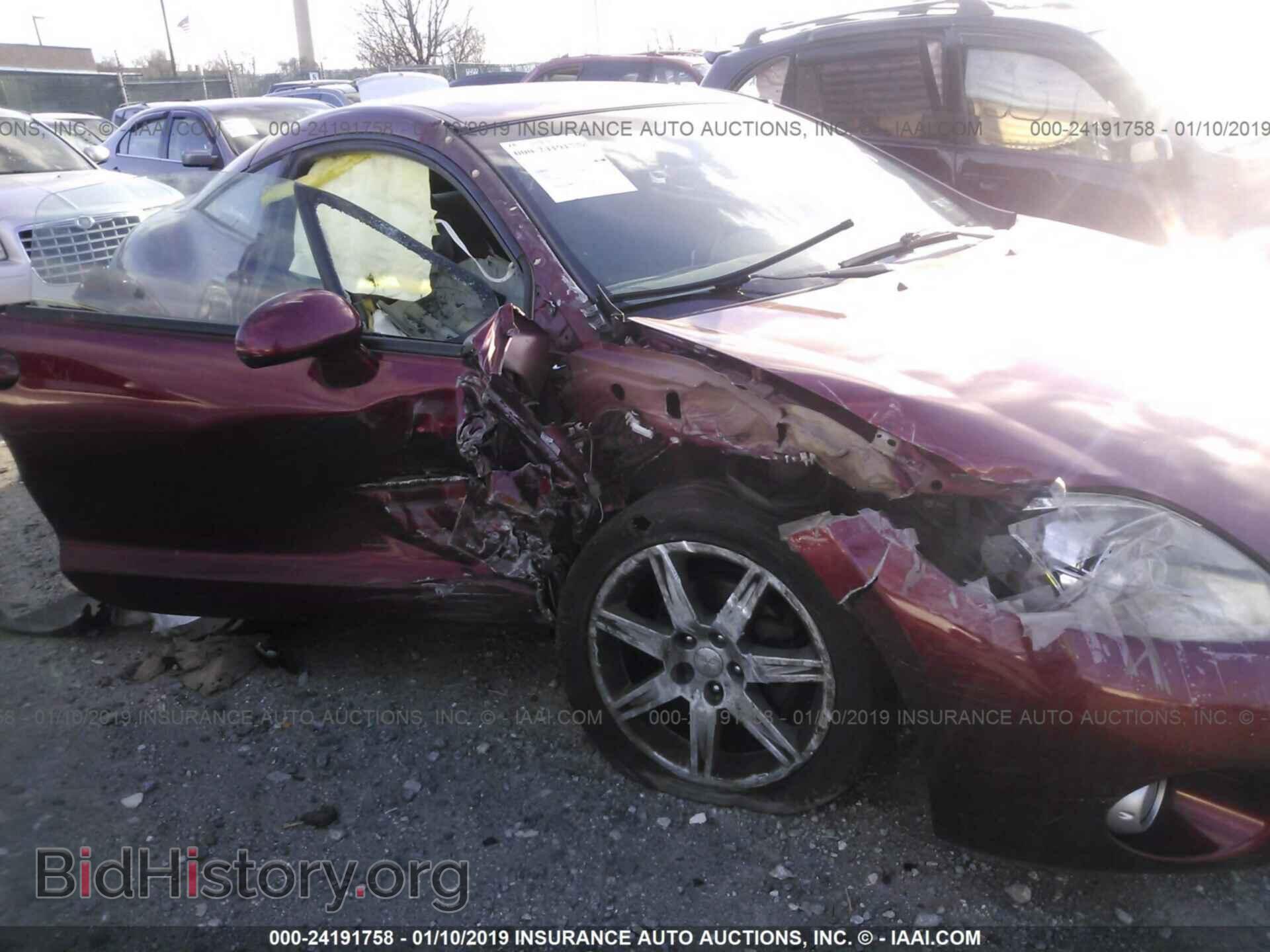 2006 MITSUBISHI ECLIPSE - VIN: 4A3AK34T36E034155 - Фото 6