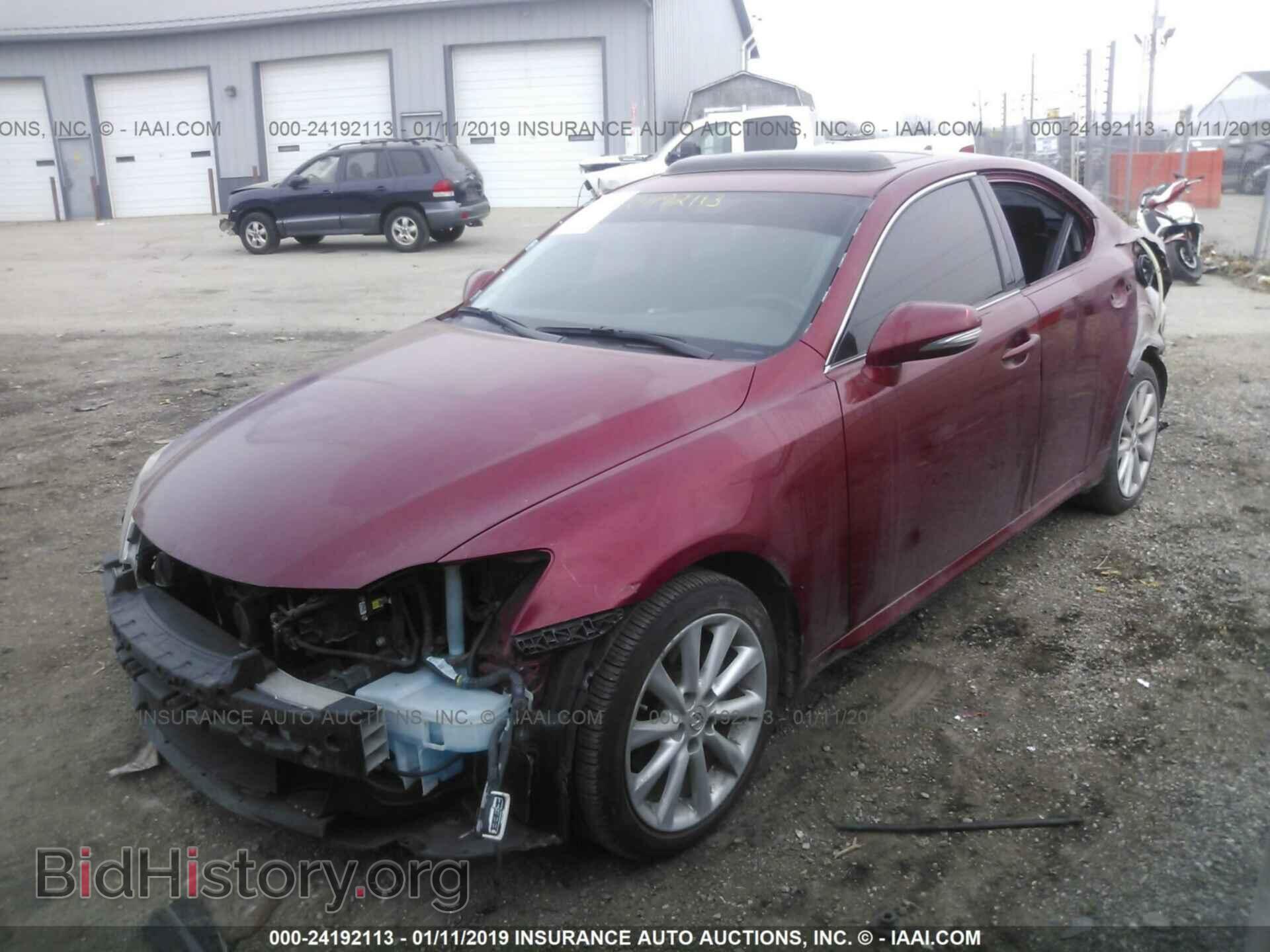 2009 LEXUS IS - VIN: JTHCK262892031797 - Фото 2