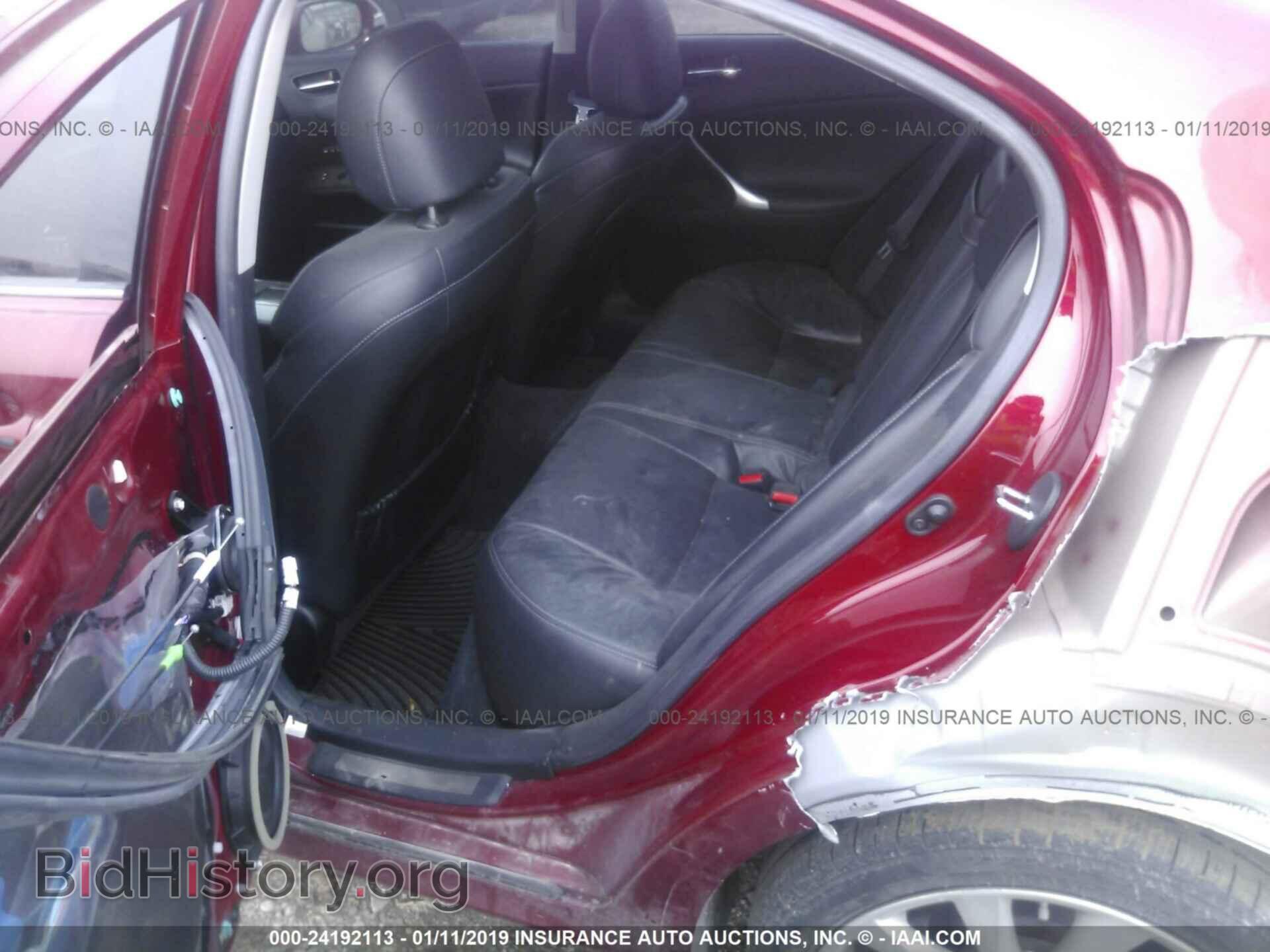 2009 LEXUS IS - VIN: JTHCK262892031797 - Фото 8