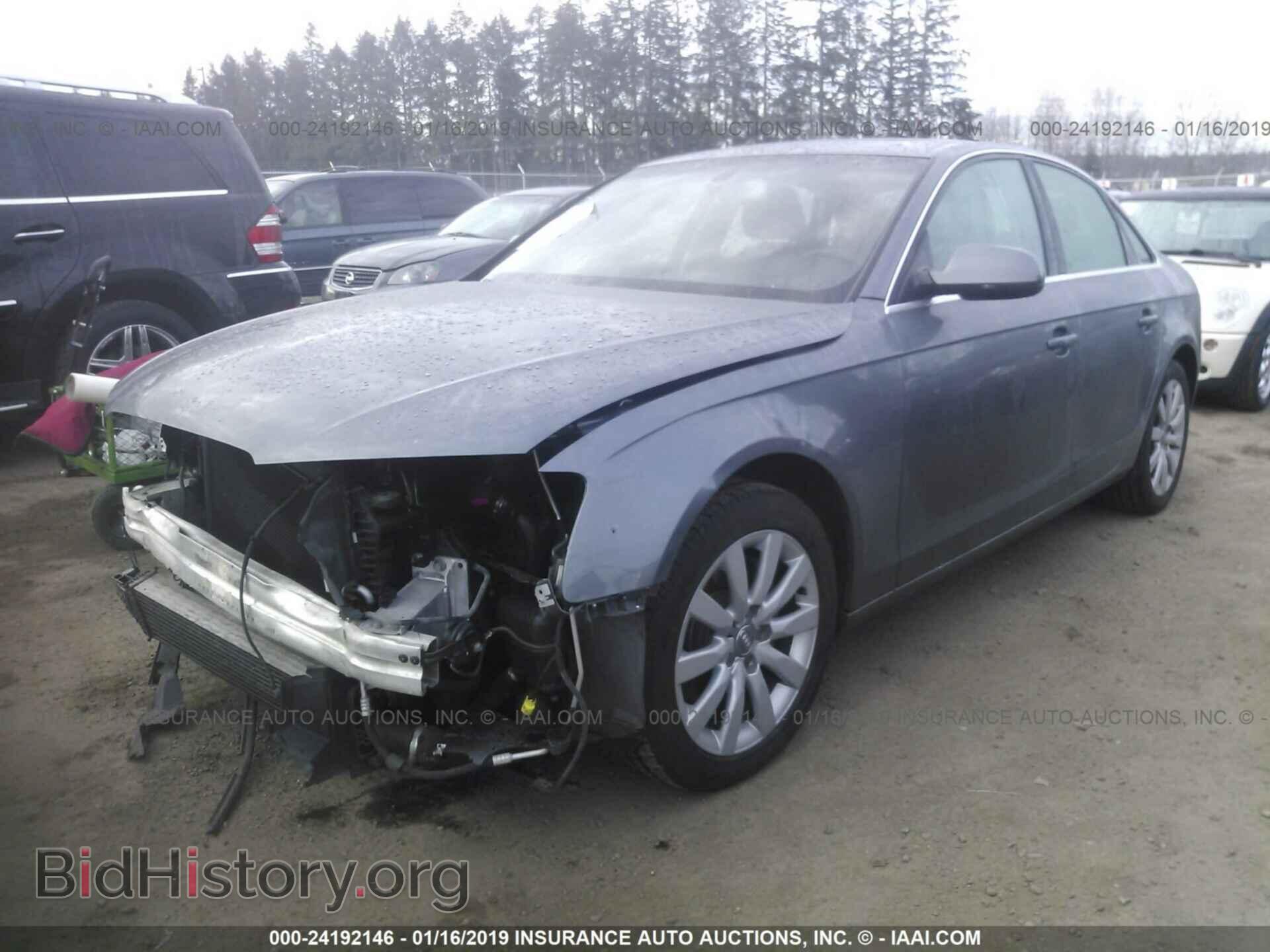 2013 AUDI A4 - VIN: WAUBFAFL9DN017805 - Фото 2