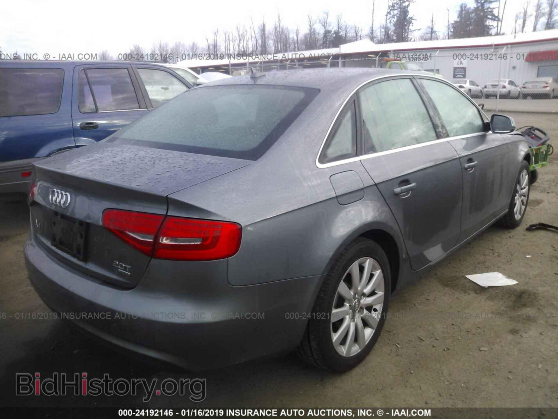 2013 AUDI A4 - VIN: WAUBFAFL9DN017805 - Фото 4
