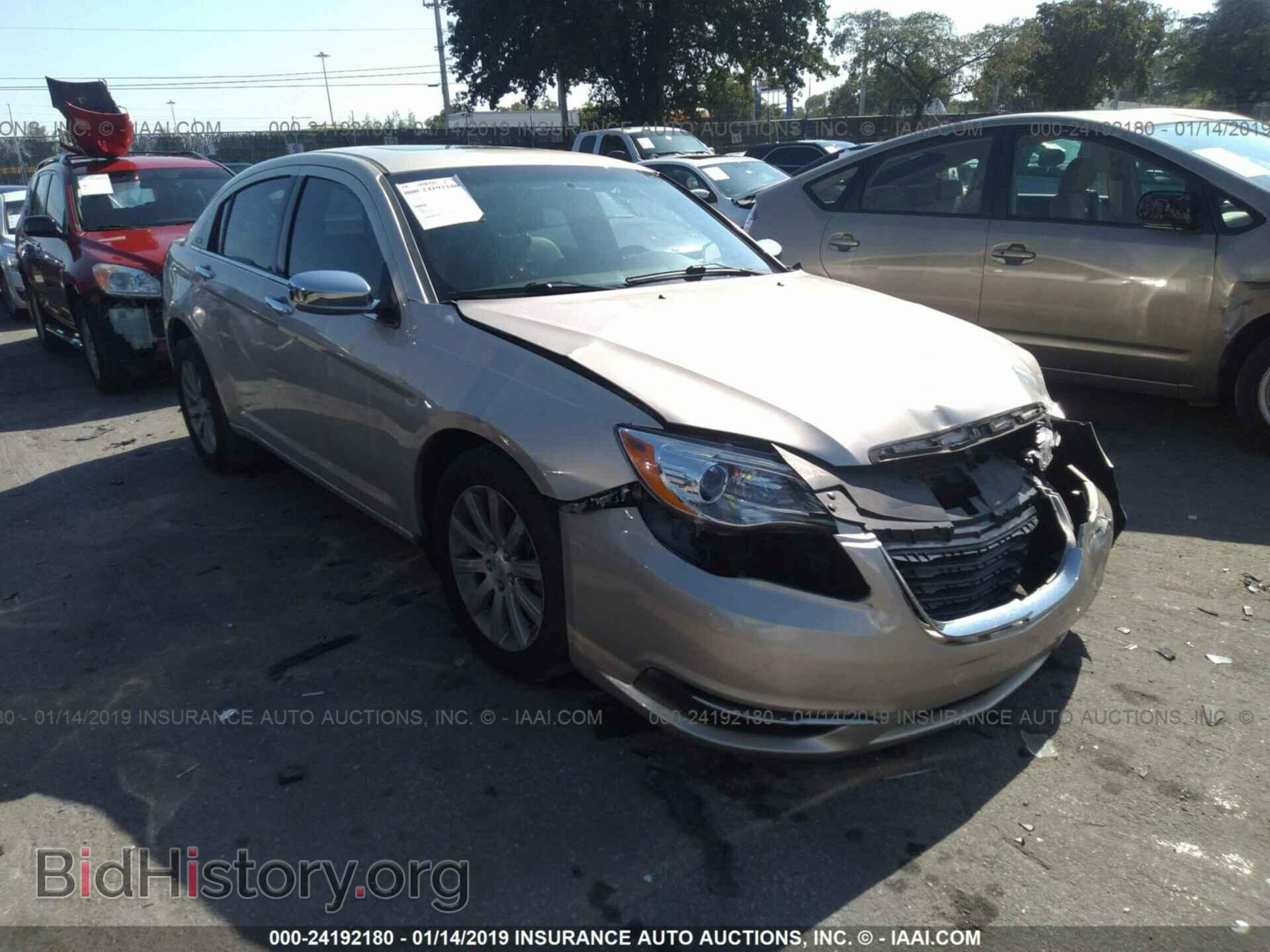 Фотография 1C3CCBCG3EN172806 - CHRYSLER 200 2014