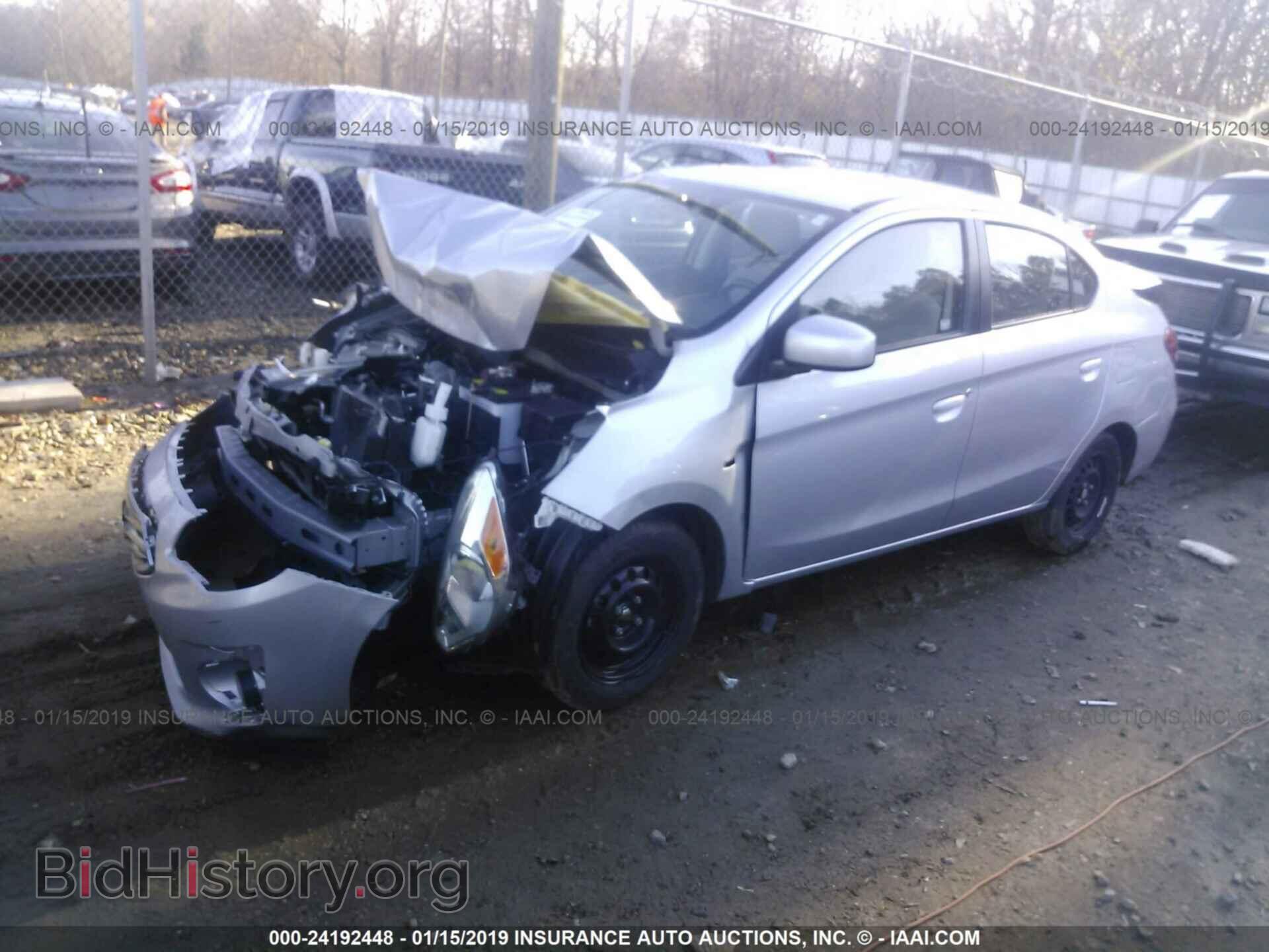 2017 MITSUBISHI MIRAGE - VIN: ML32F3FJ2HHF08935 - Фото 2