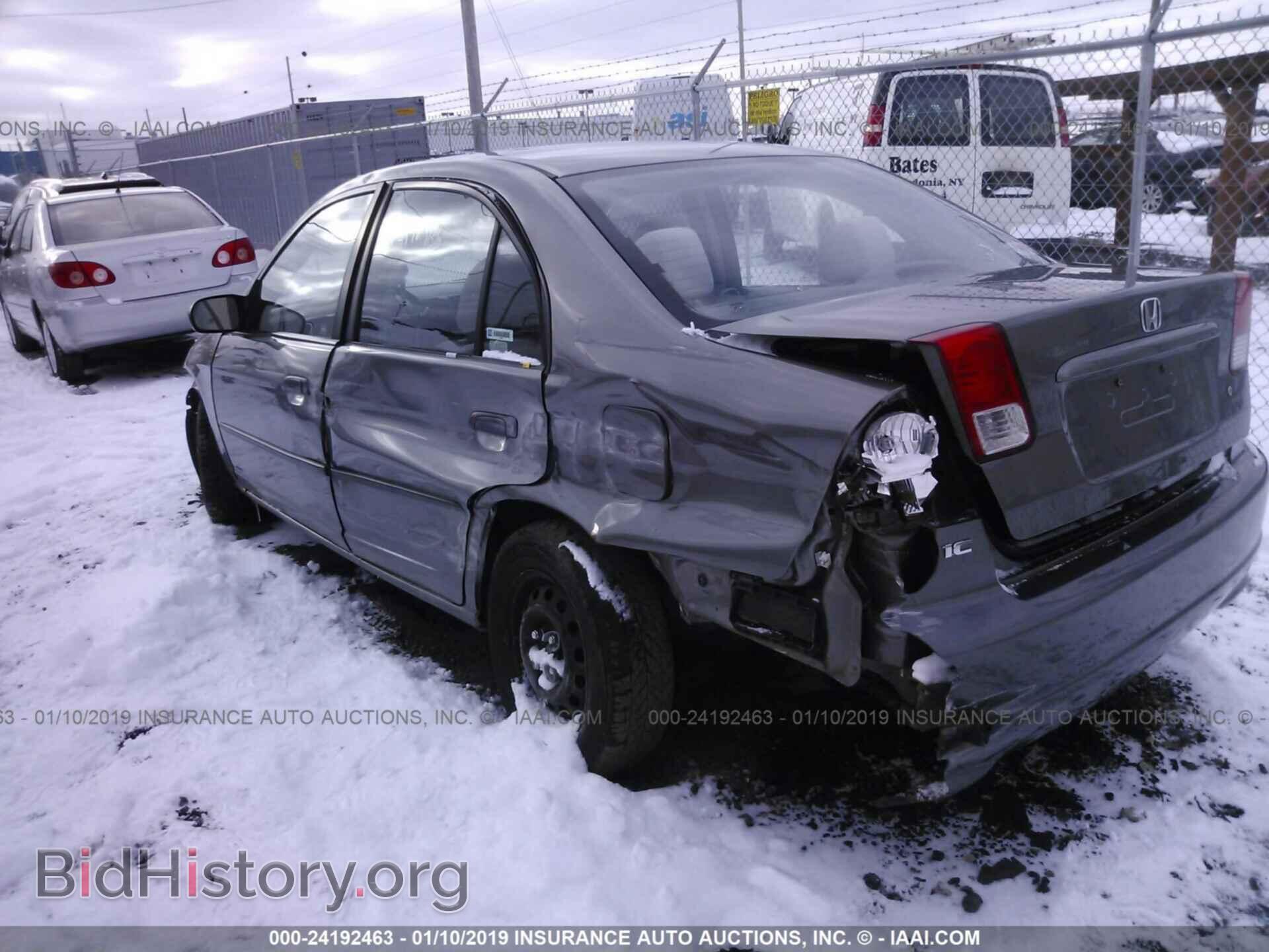 2005 HONDA CIVIC - VIN: 2HGES16385H631378 - Фото 3