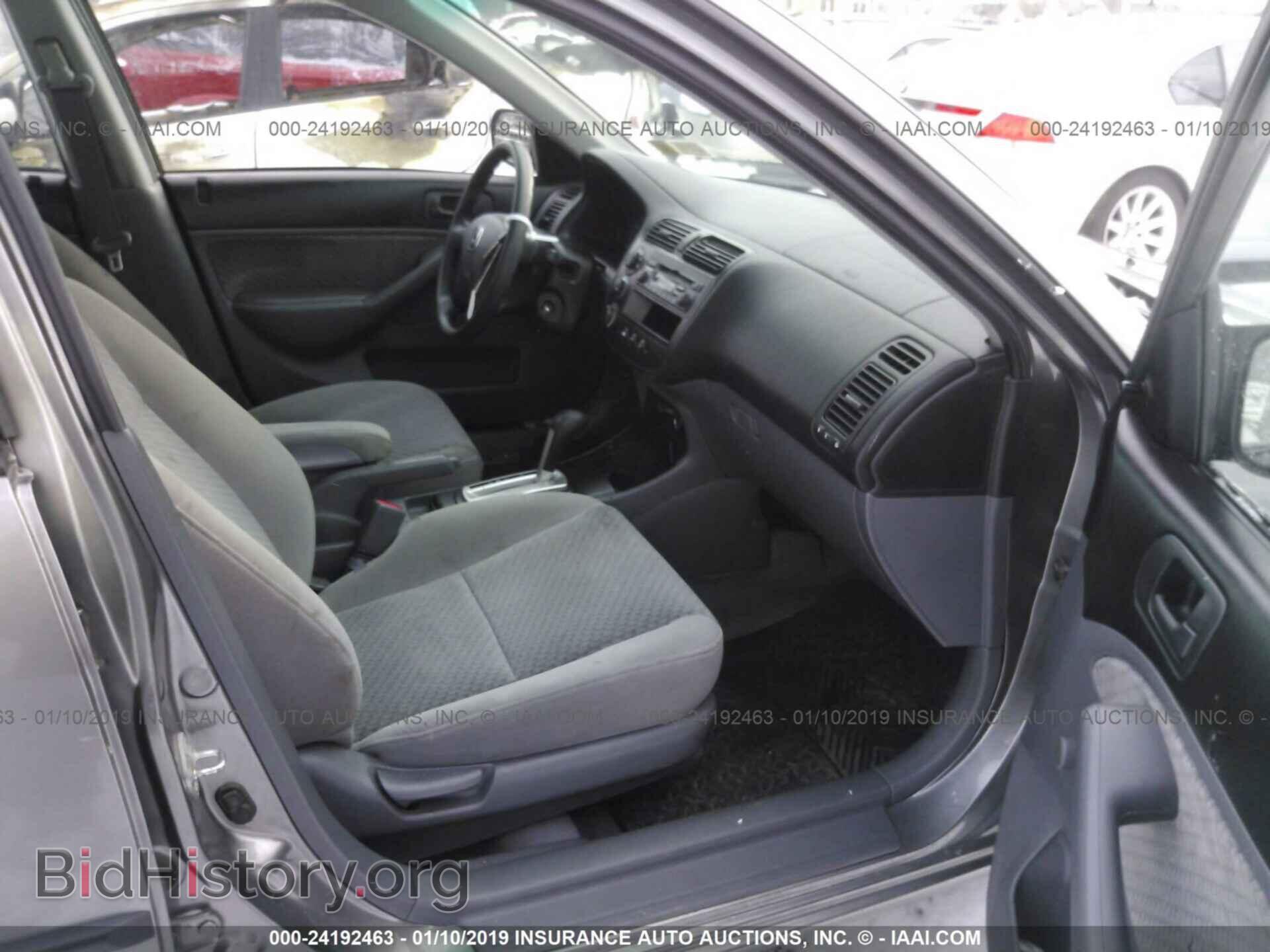 2005 HONDA CIVIC - VIN: 2HGES16385H631378 - Фото 5