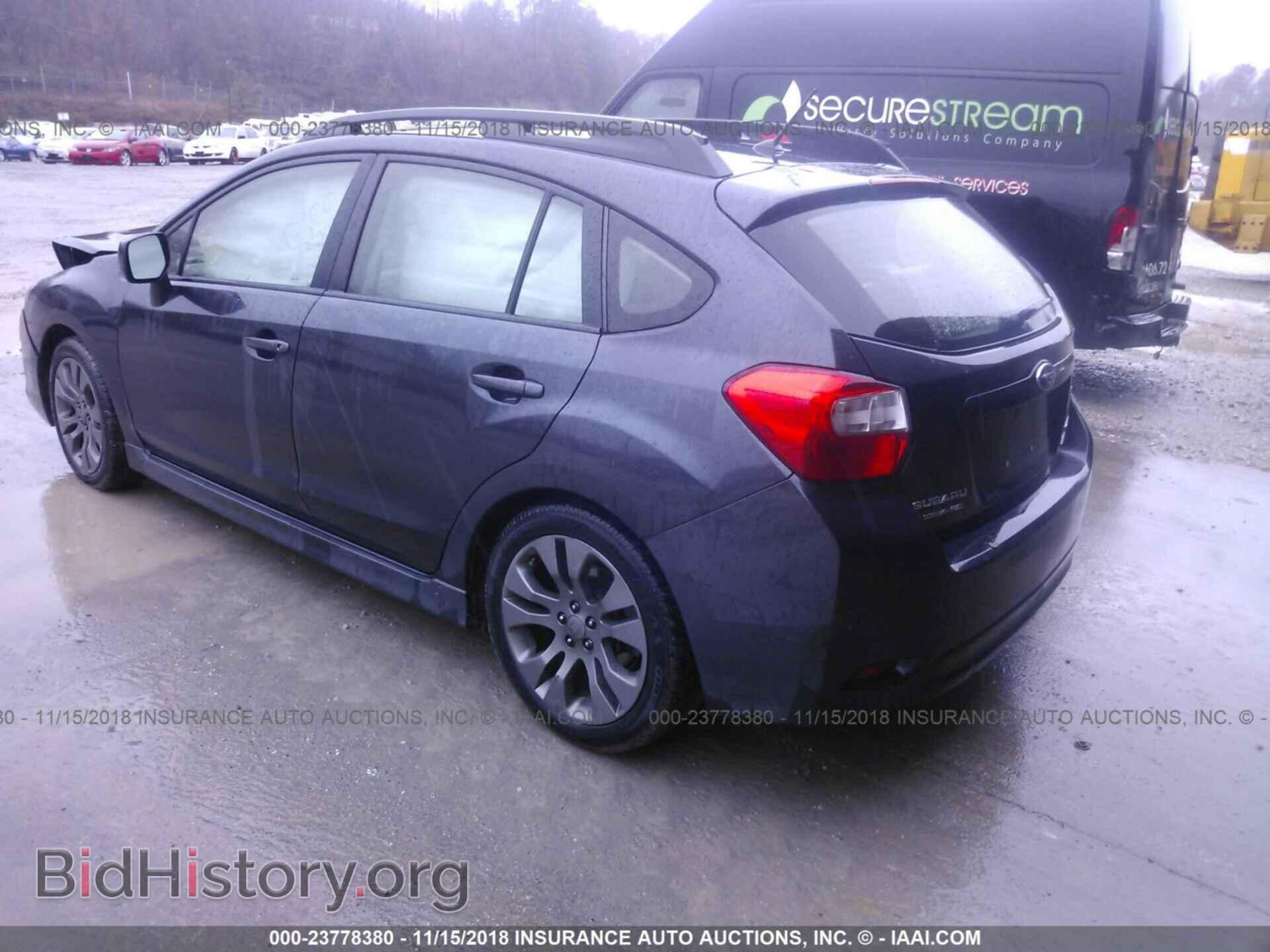 2014 SUBARU IMPREZA - VIN: JF1GPAR66E8268363 - Фото 3