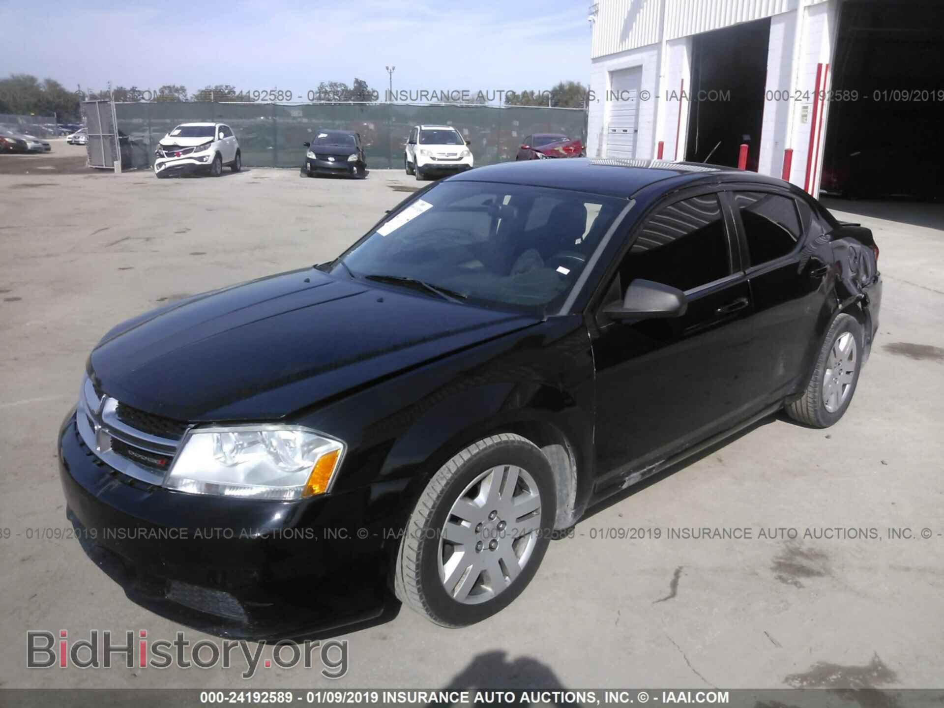 2014 DODGE AVENGER - VIN: 1C3CDZABXEN138522 - Фото 2