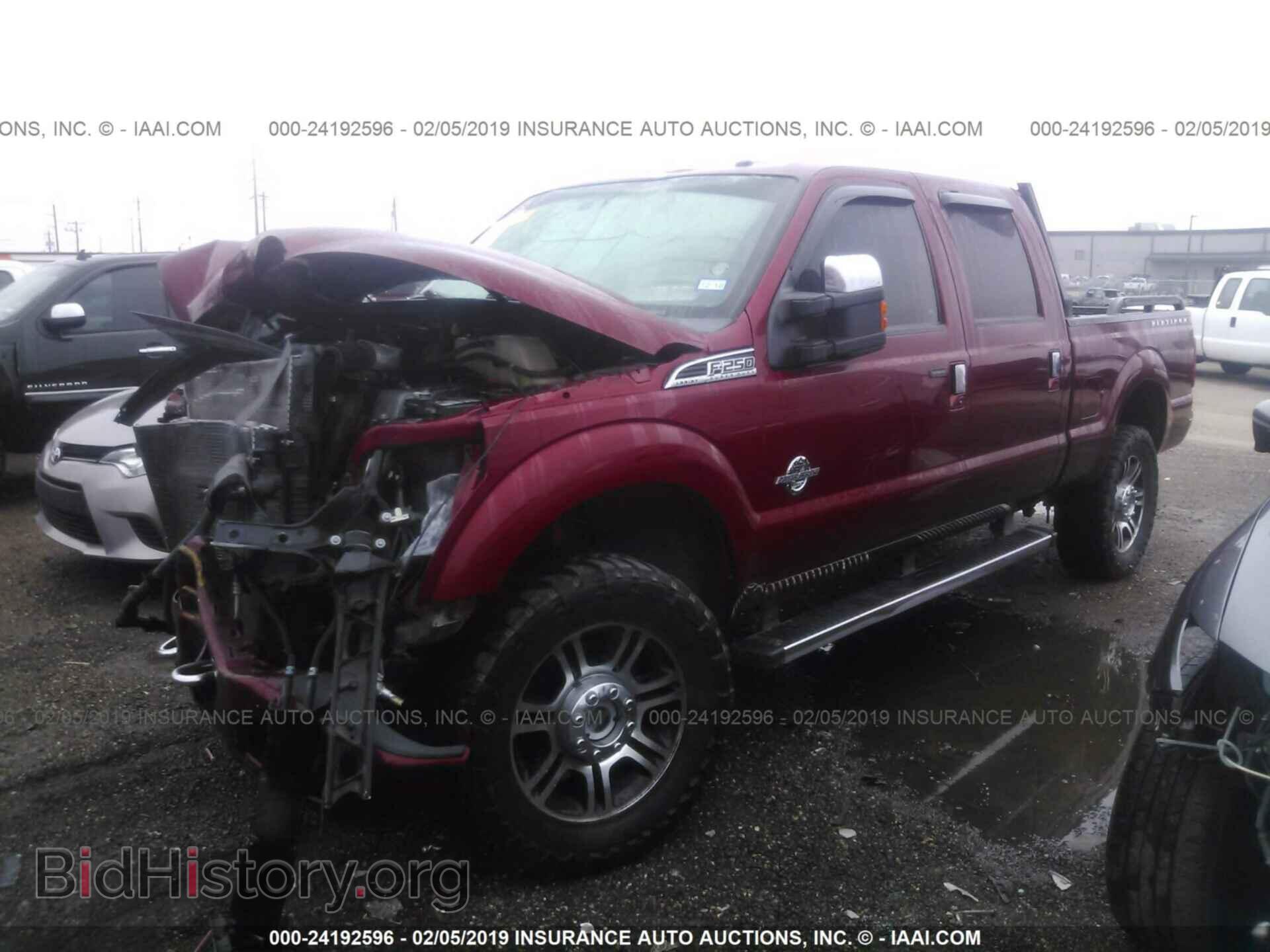 2014 FORD F250 - VIN: 1FT7W2BTXEEB11763 - Фото 2